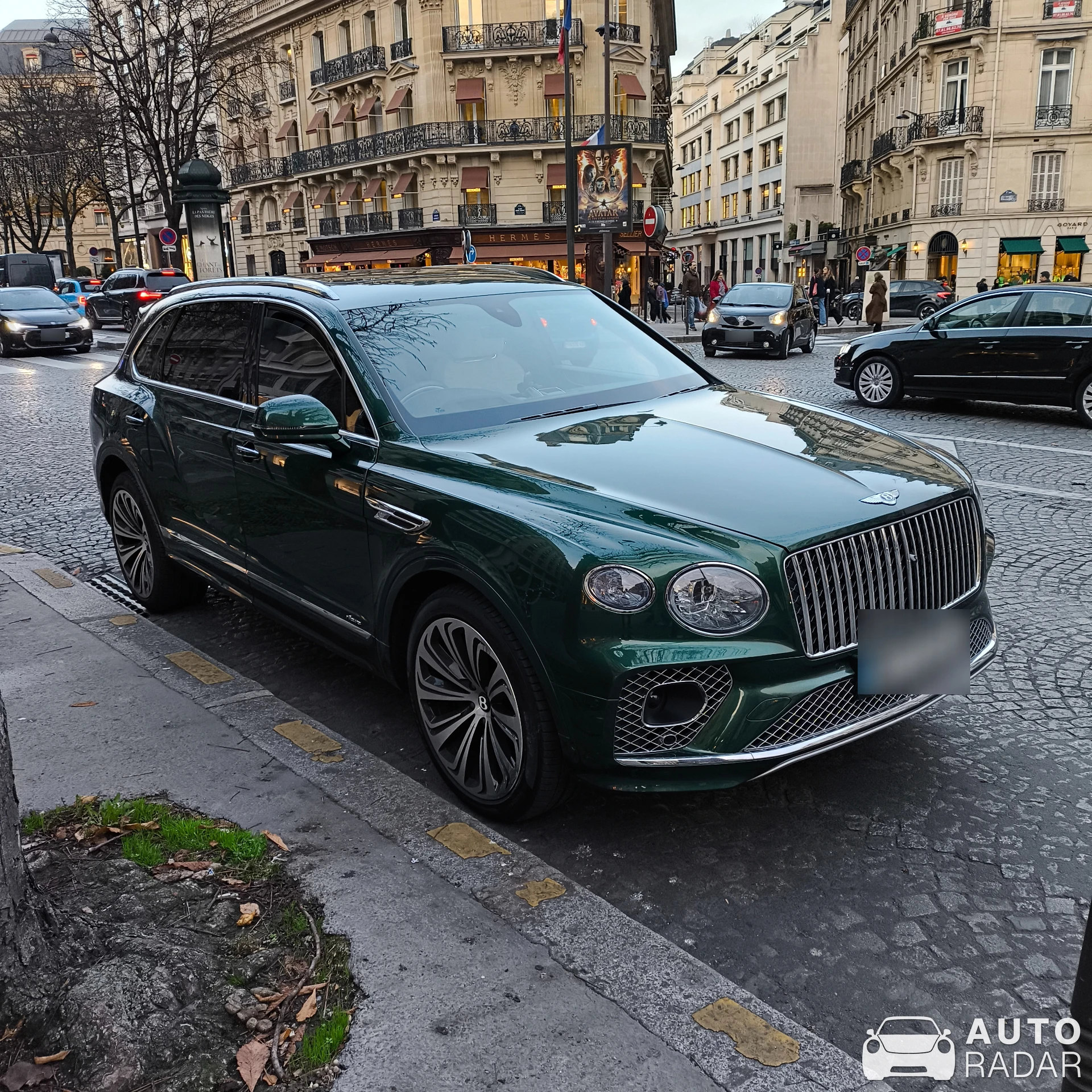 Bentley Bentayga Azure First Edition spotted in Paris