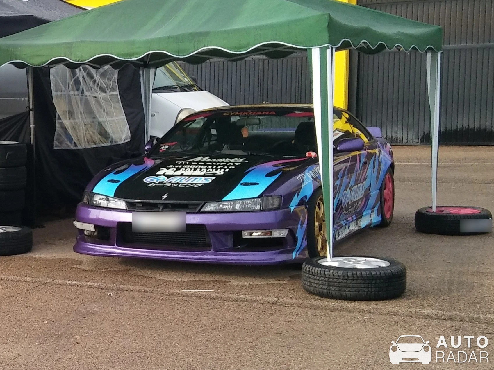 Nissan Silvia S14 spotted in Cheste, Spain