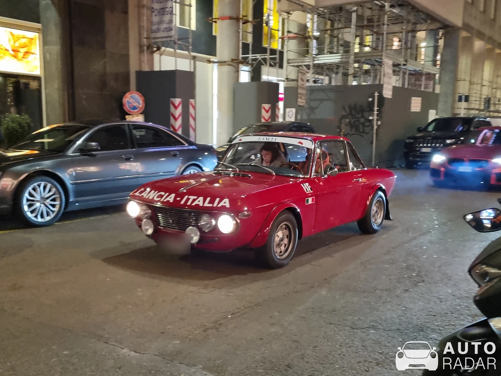 Lancia Fulvia HF spotted in Milano, Italy