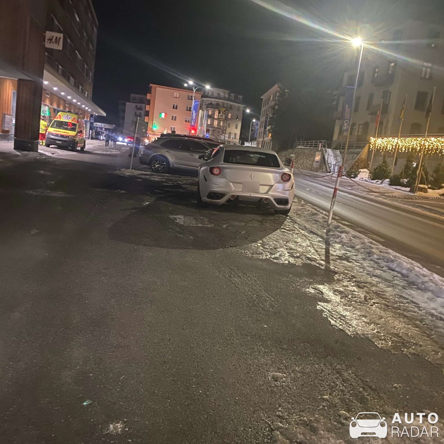 Ferrari FF Novitec Rosso spotted in Davos