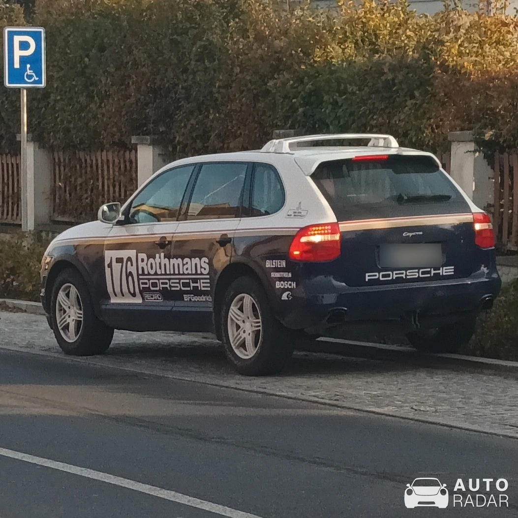 Porsche Cayenne spotted in Nymburk, Czechia