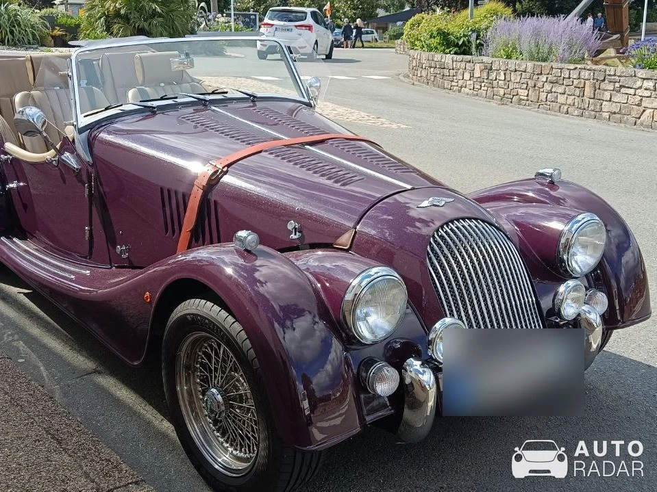 Morgan Plus 4 spotted in Combrit, France
