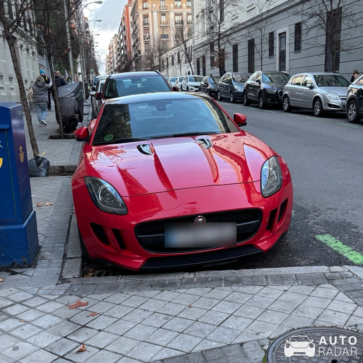 Jaguar F-Type Coupé 2017 spotted in Madrid, España