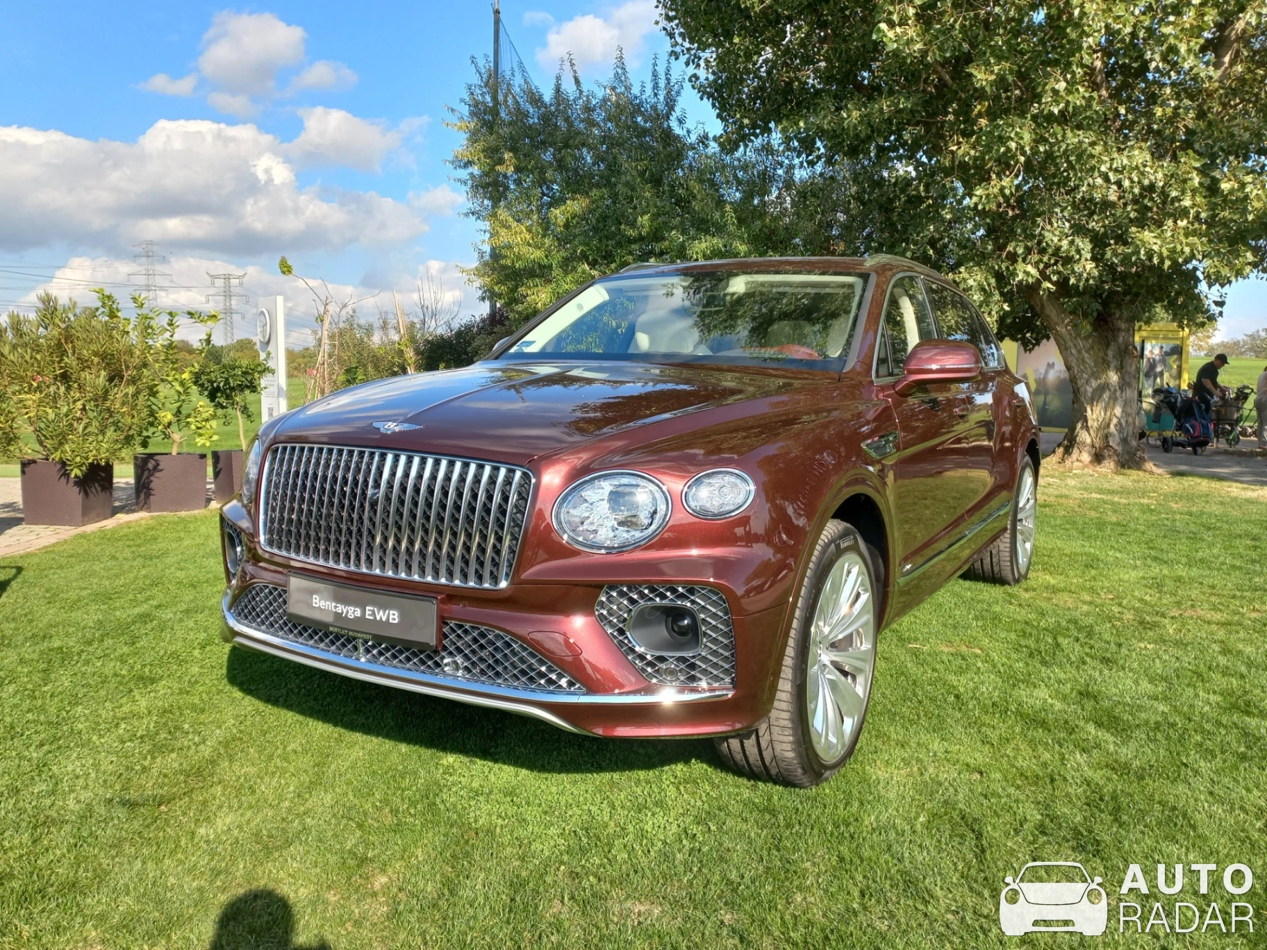 Bentley Bentayga spotted in Budapest, Hungary