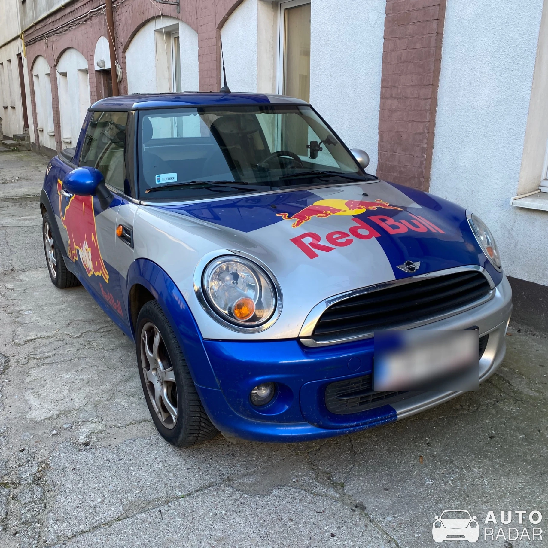 Mini Cooper Red Bull spotted in Łódź, Poland