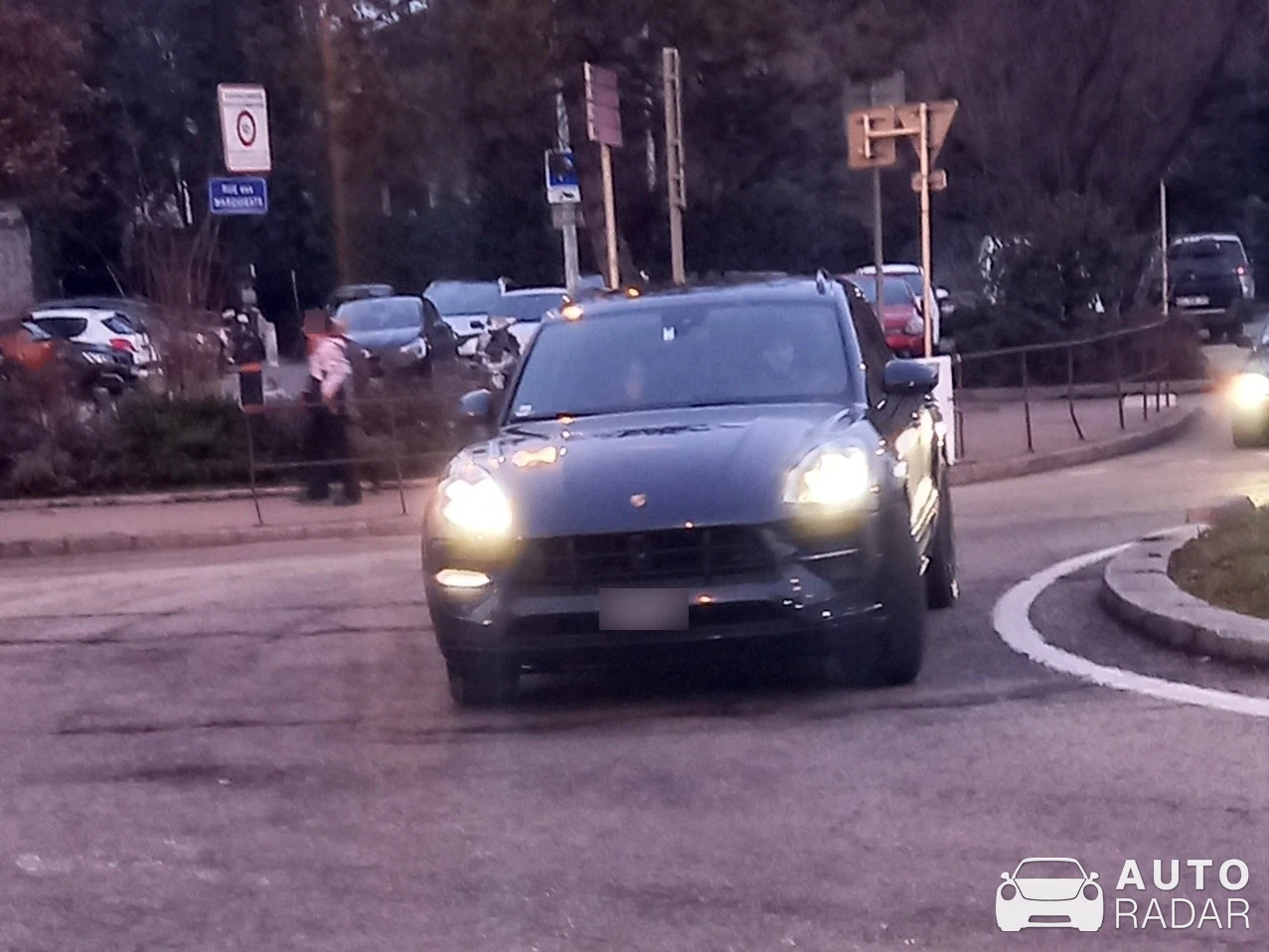Porsche Macan spotted in Annecy, France