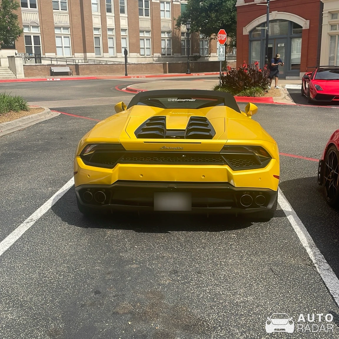 Lamborghini Huracán LP580-2 Spyder spotted in Flower Mound