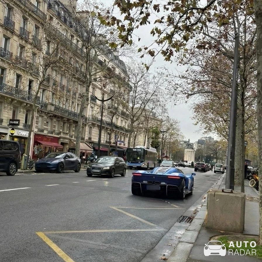 Ferrari Daytona SP3 spotted in Paris, France