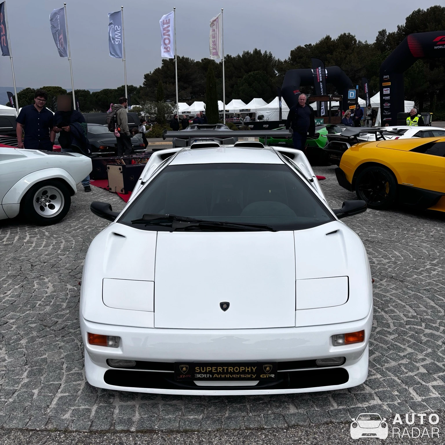 Lamborghini Diablo SVR spotted in Le Castellet