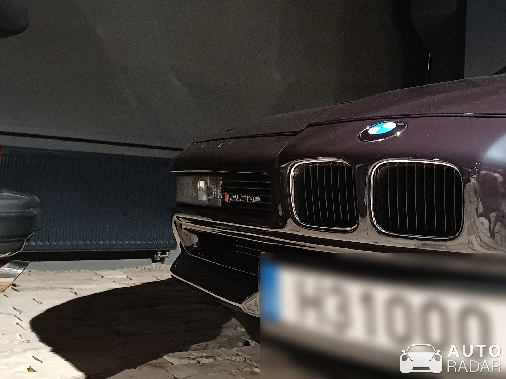 Alpina B12 5.0 Coupé E31 spotted in Vilnius