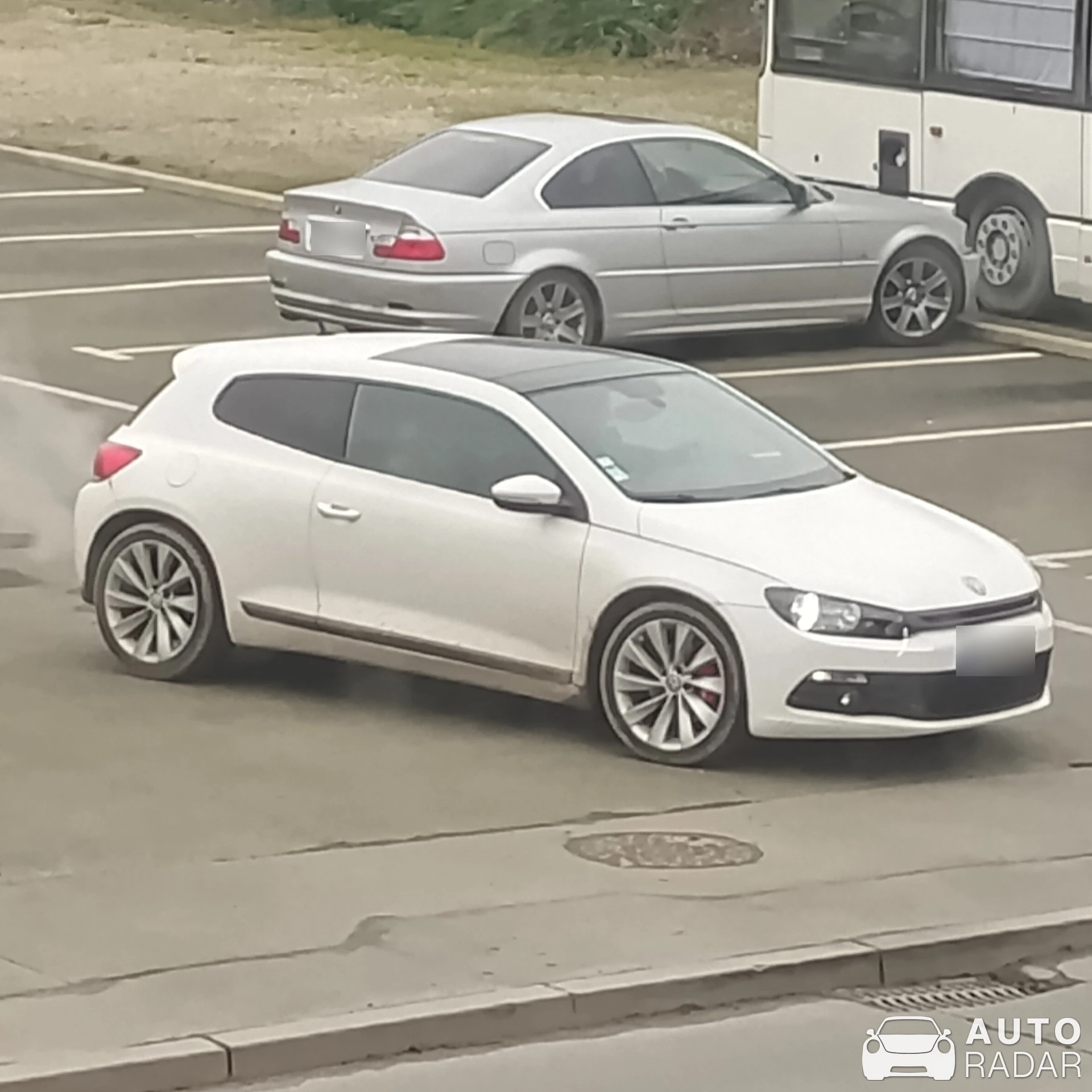 Volkswagen Scirocco spotted in Mesnil-Roc'h, France