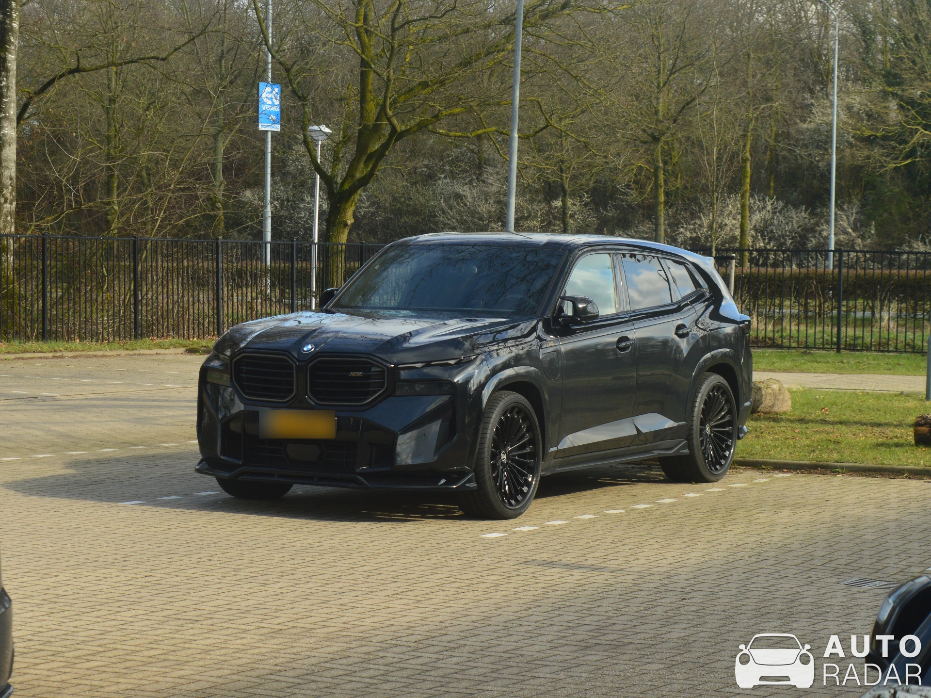 BMW XM G09 Renegade Design spotted in Eindhoven