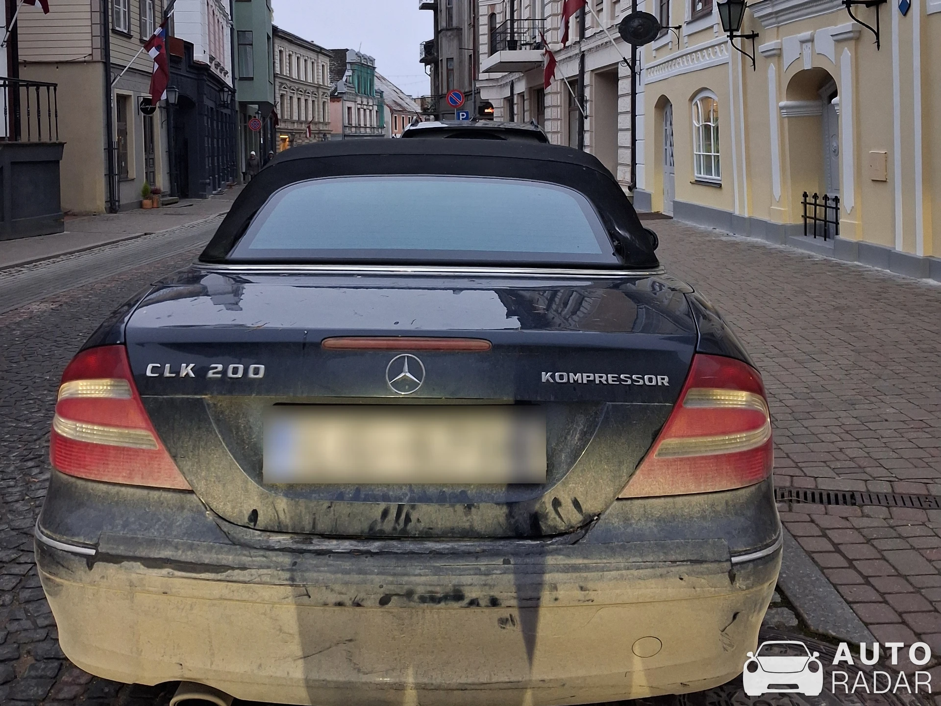 Mercedes-Benz CLK-Klasse spotted in Cēsis