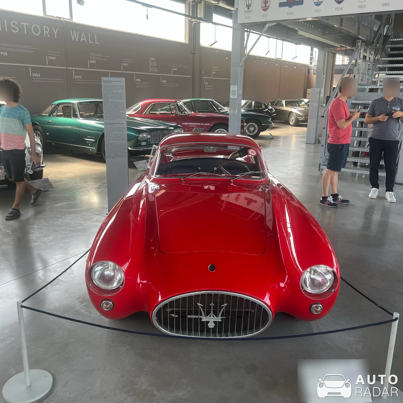Maserati A6GCS Monofaro spotted