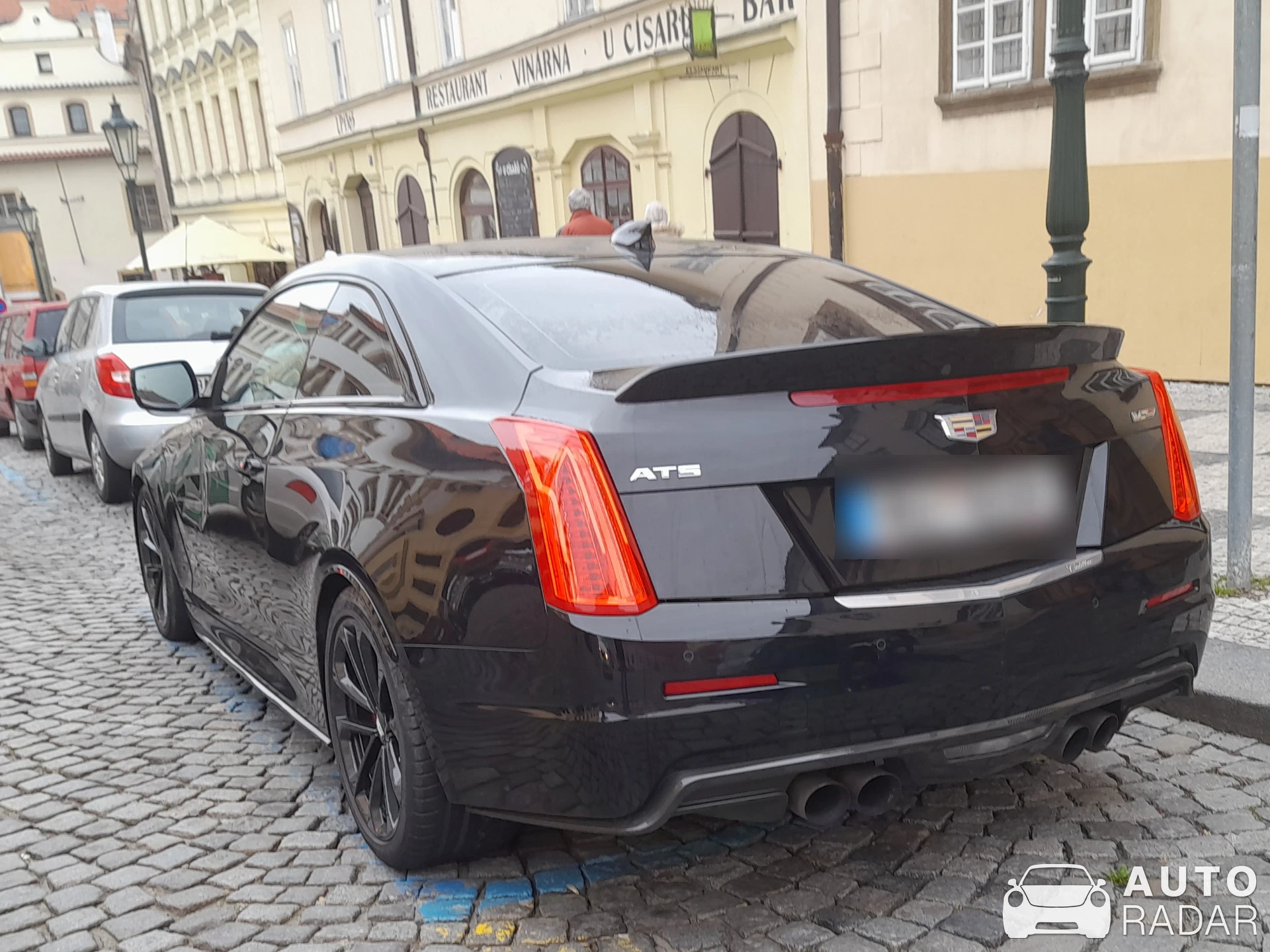 Cadillac ATS-V Coupé spotted in Praha, Czech Republic