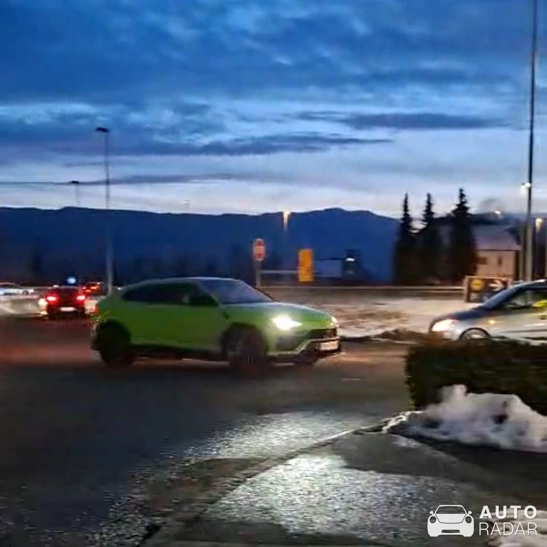 Lamborghini Urus spotted in Radovljica, Slovenia