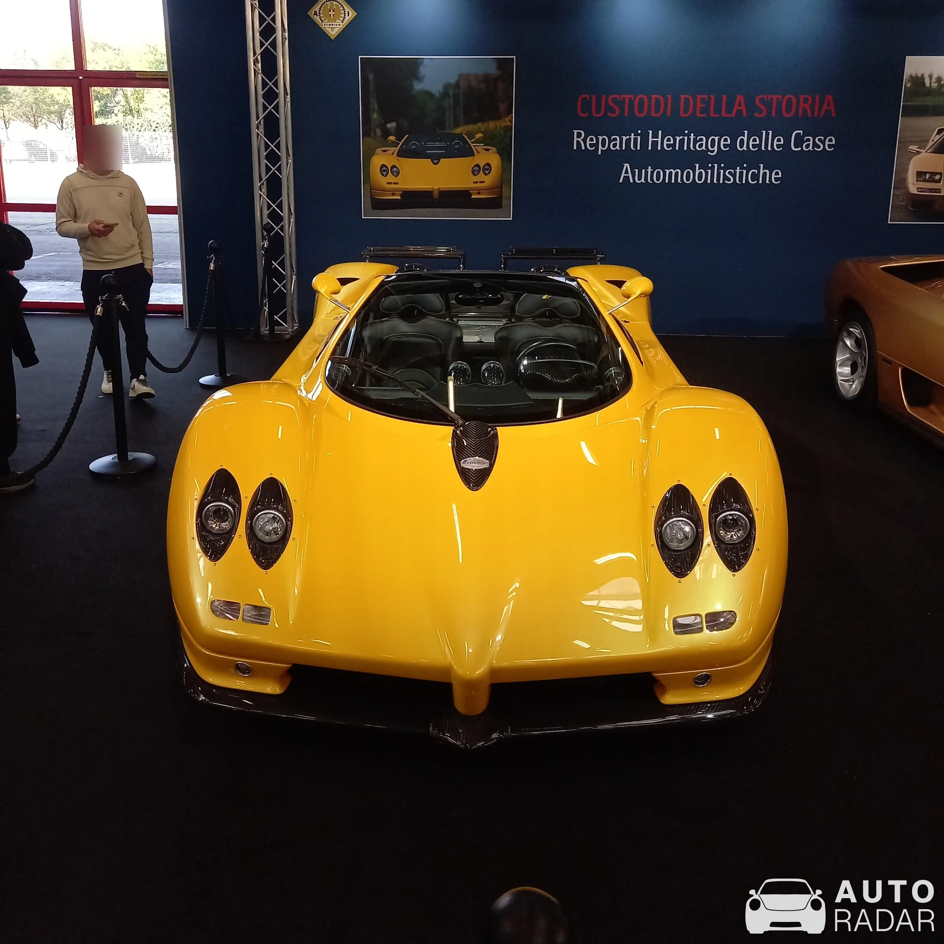 Pagani Zonda C12 spotted in Bologna