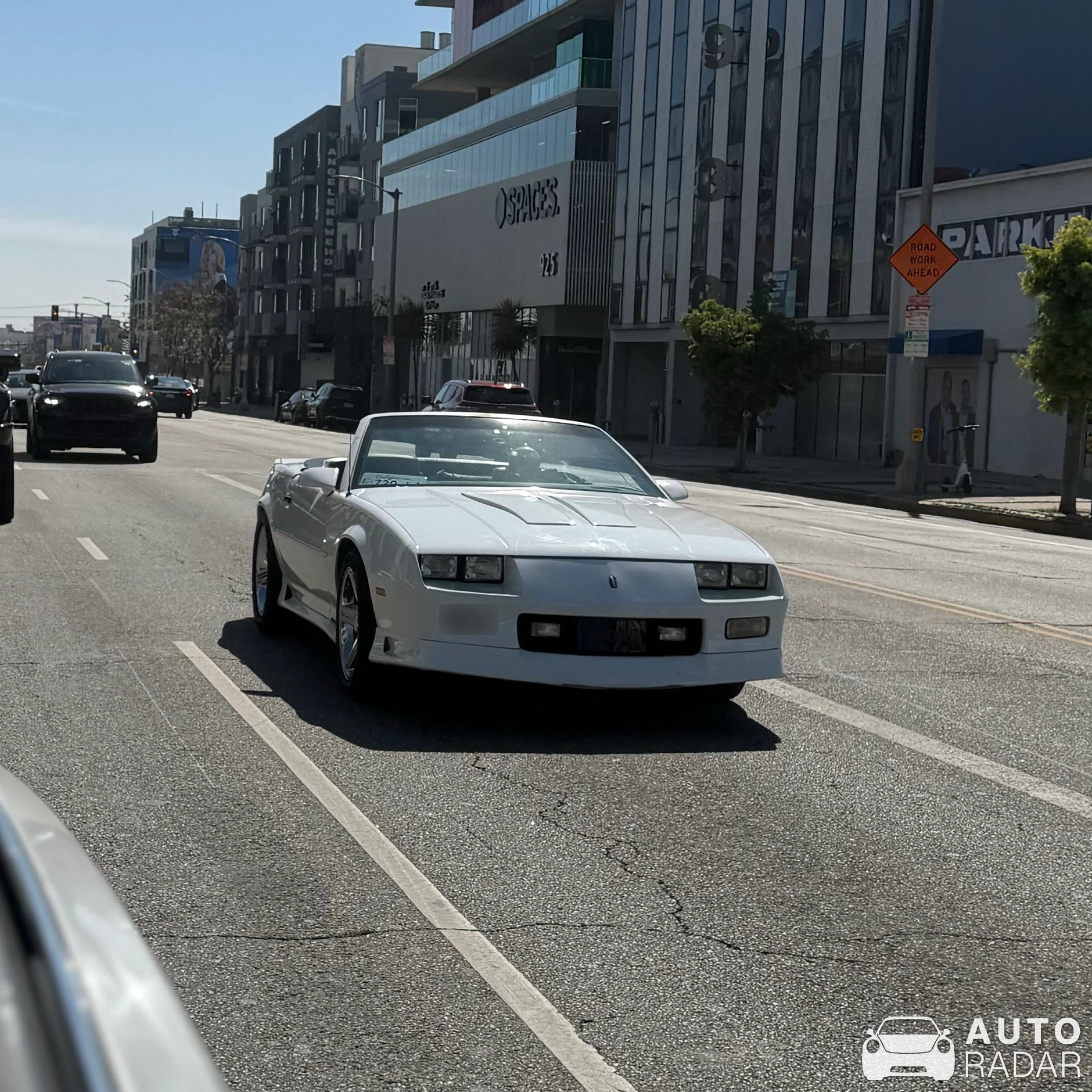 Chevrolet Camaro Z28 Convertible spotted in Los Angeles