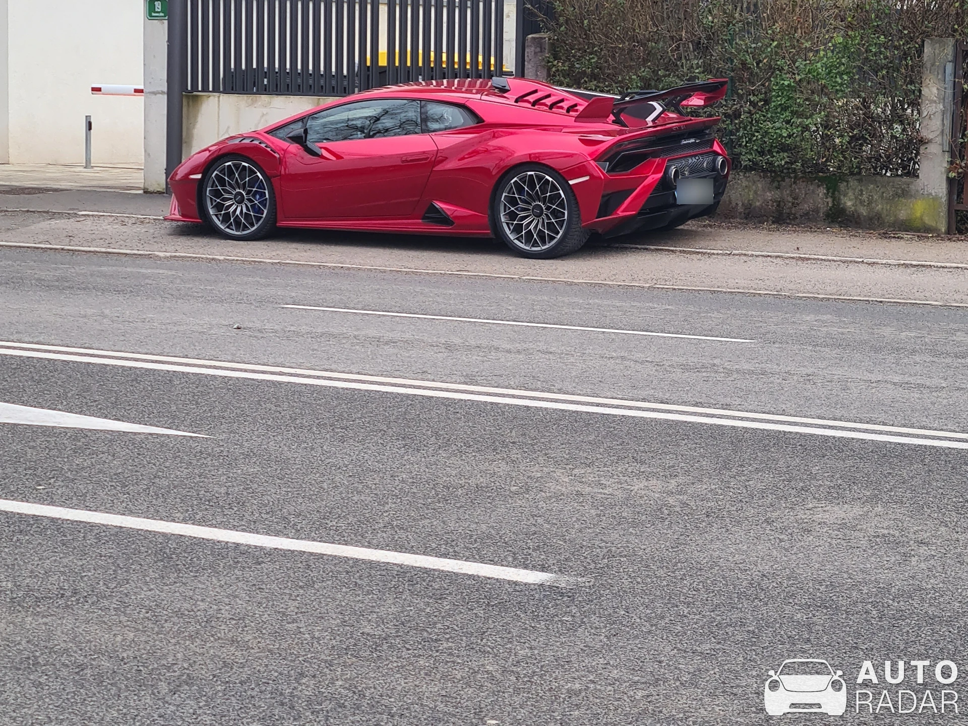 Lamborghini Huracán LP640-2 STO spotted in Ljubljana, Slovenia