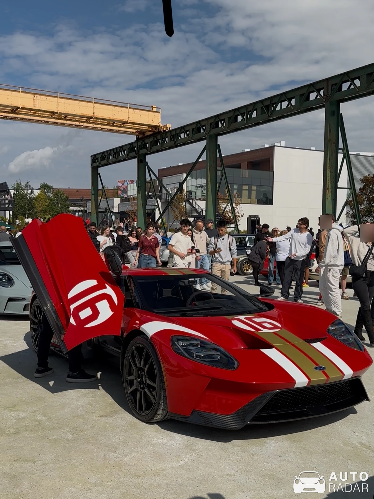 Ford GT Alan Mann Heritage Edition spotted in Mont-Royal