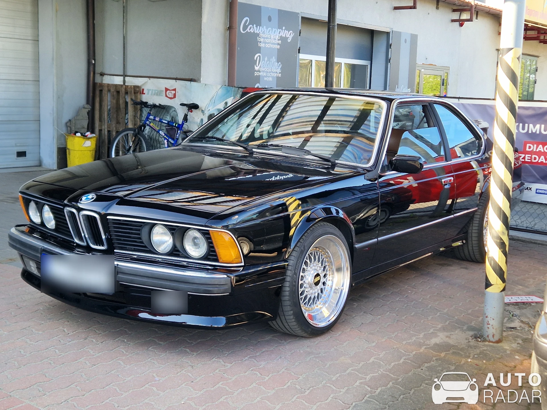 BMW M635 CSi E24 spotted in Giżycko