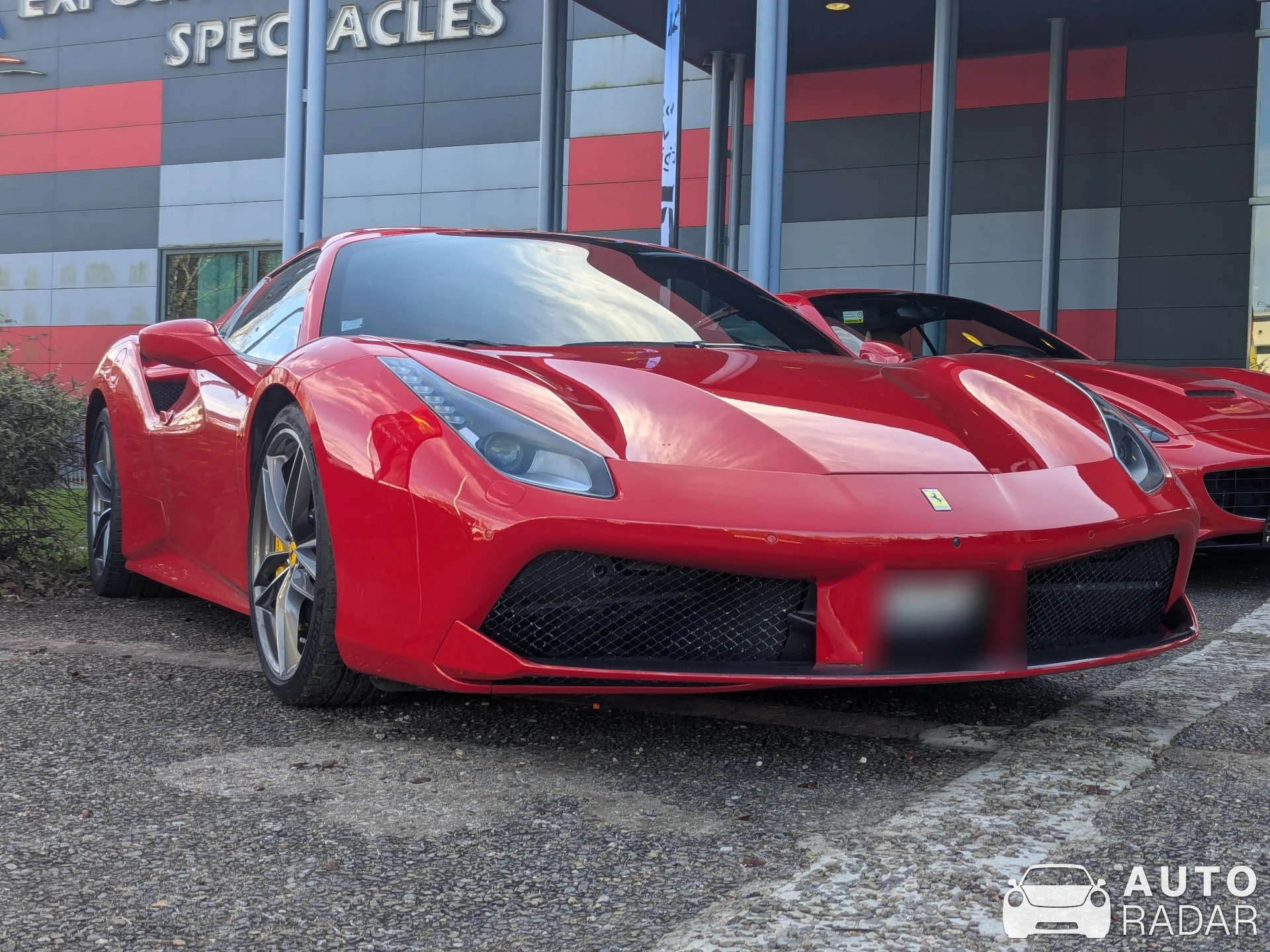 Ferrari 488 GTB spotted in Tarbes, France