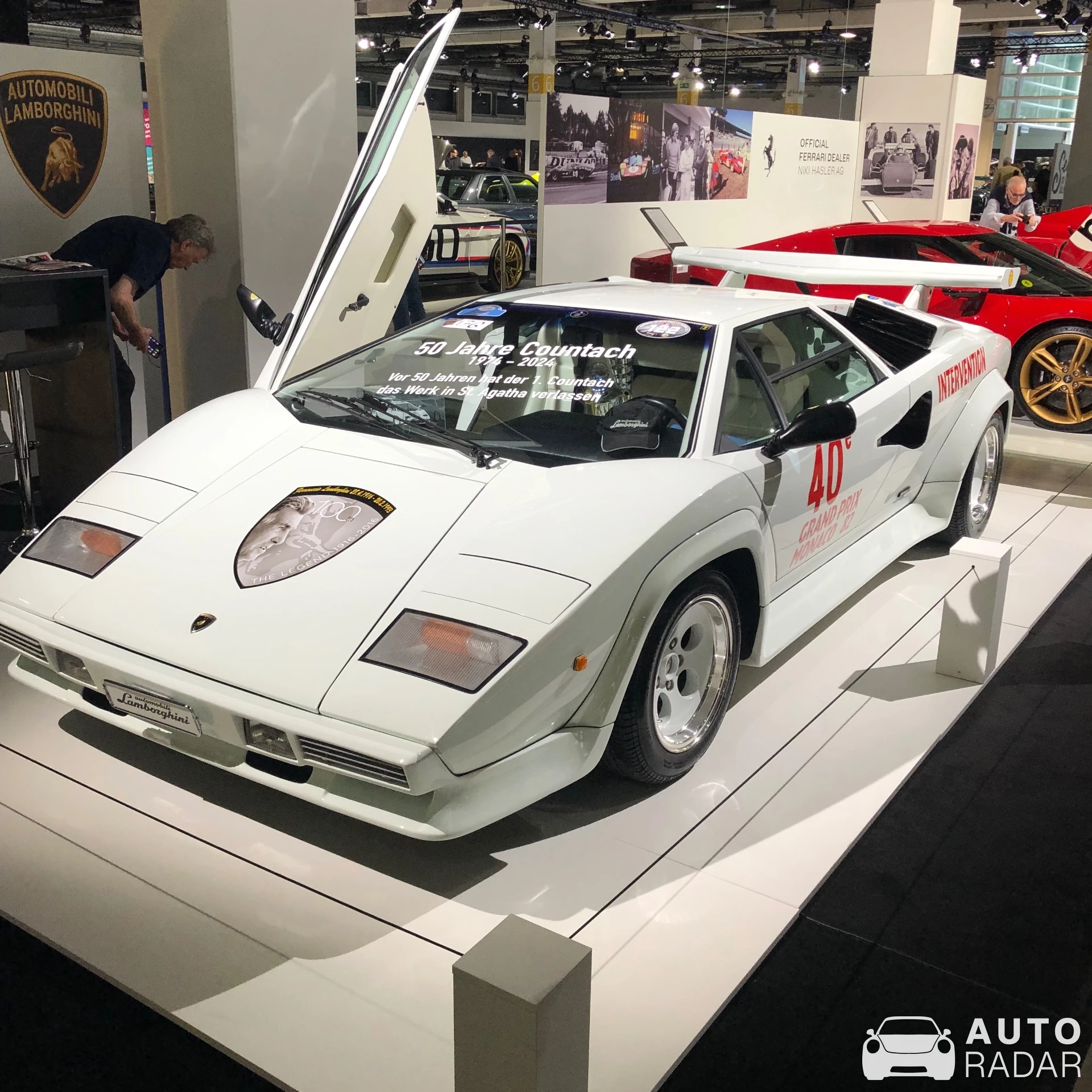 Lamborghini Countach 5000 S spotted in Zürich, Switzerland