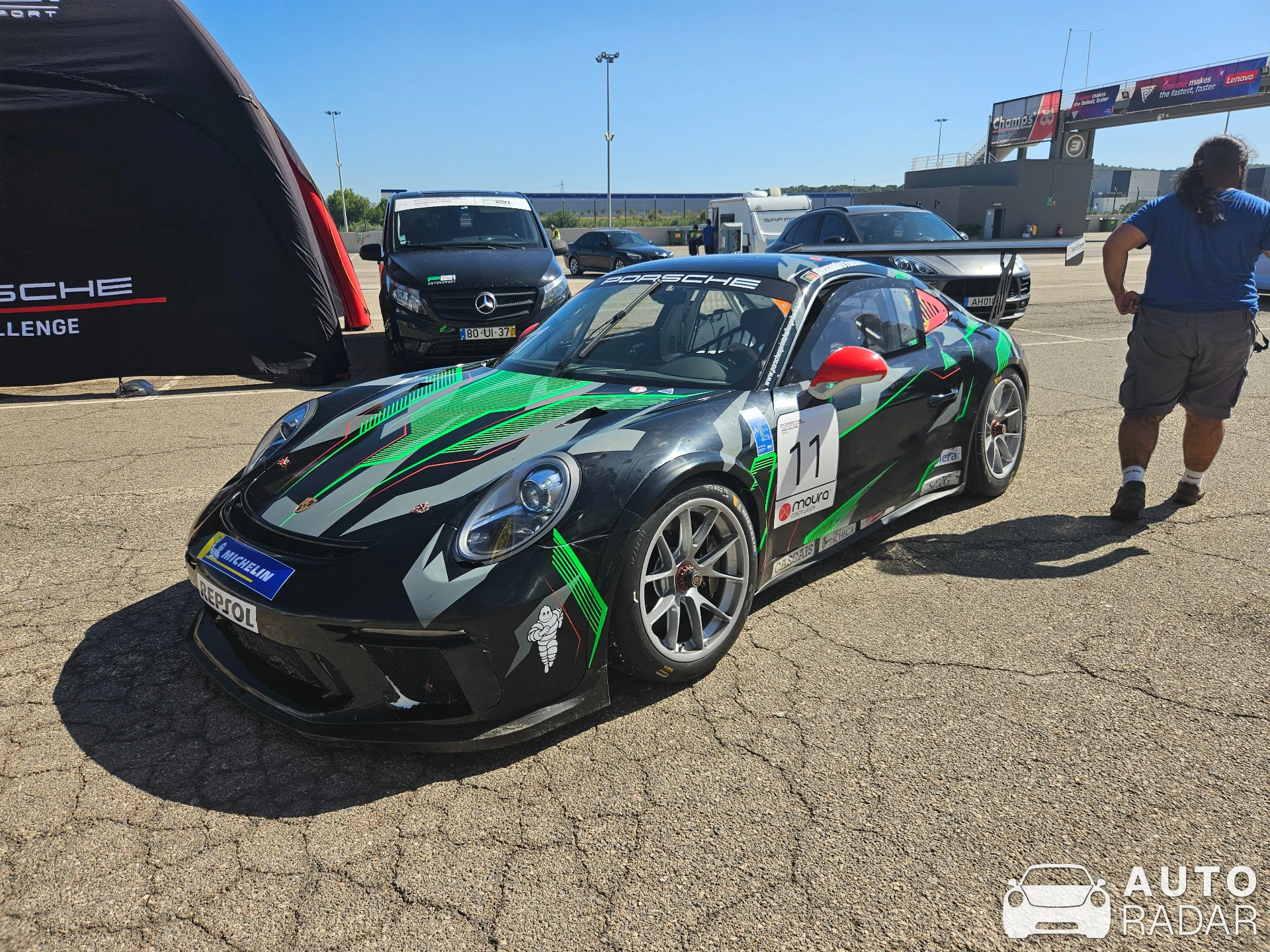Porsche 991 GT3 Cup MkII spotted in Cheste, Spain