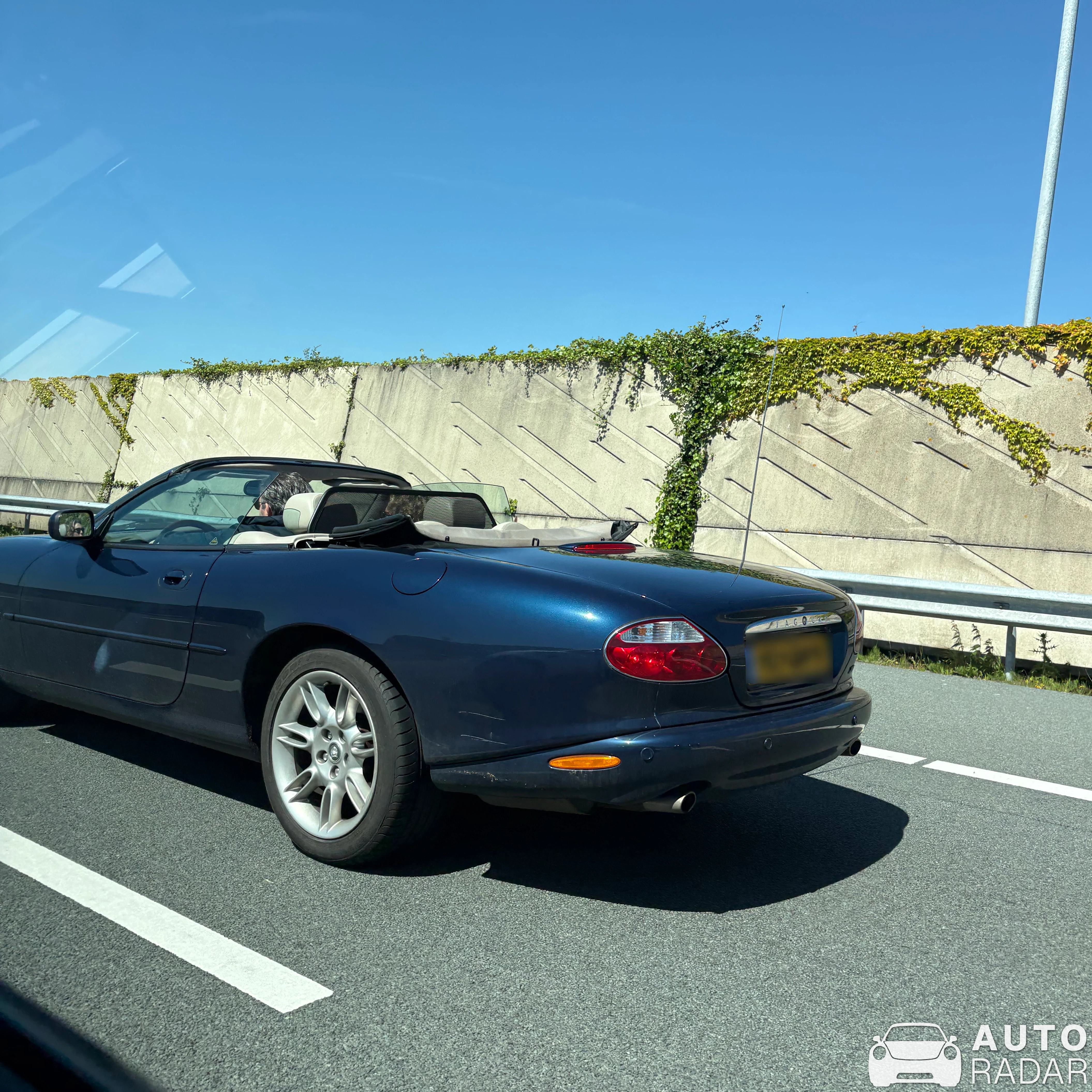 Jaguar XK8 Convertible spotted in Badhoevedorp