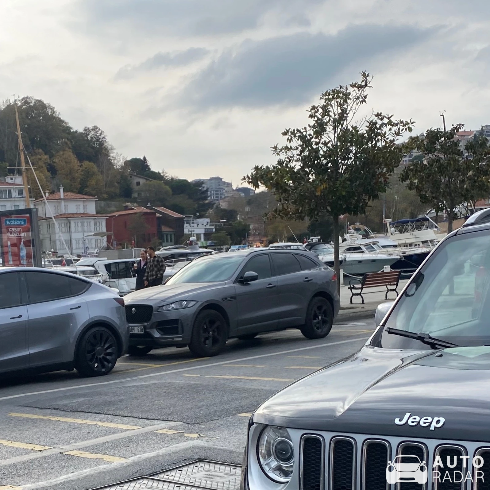 Jaguar F-PACE spotted in Sarıyer, Türkiye