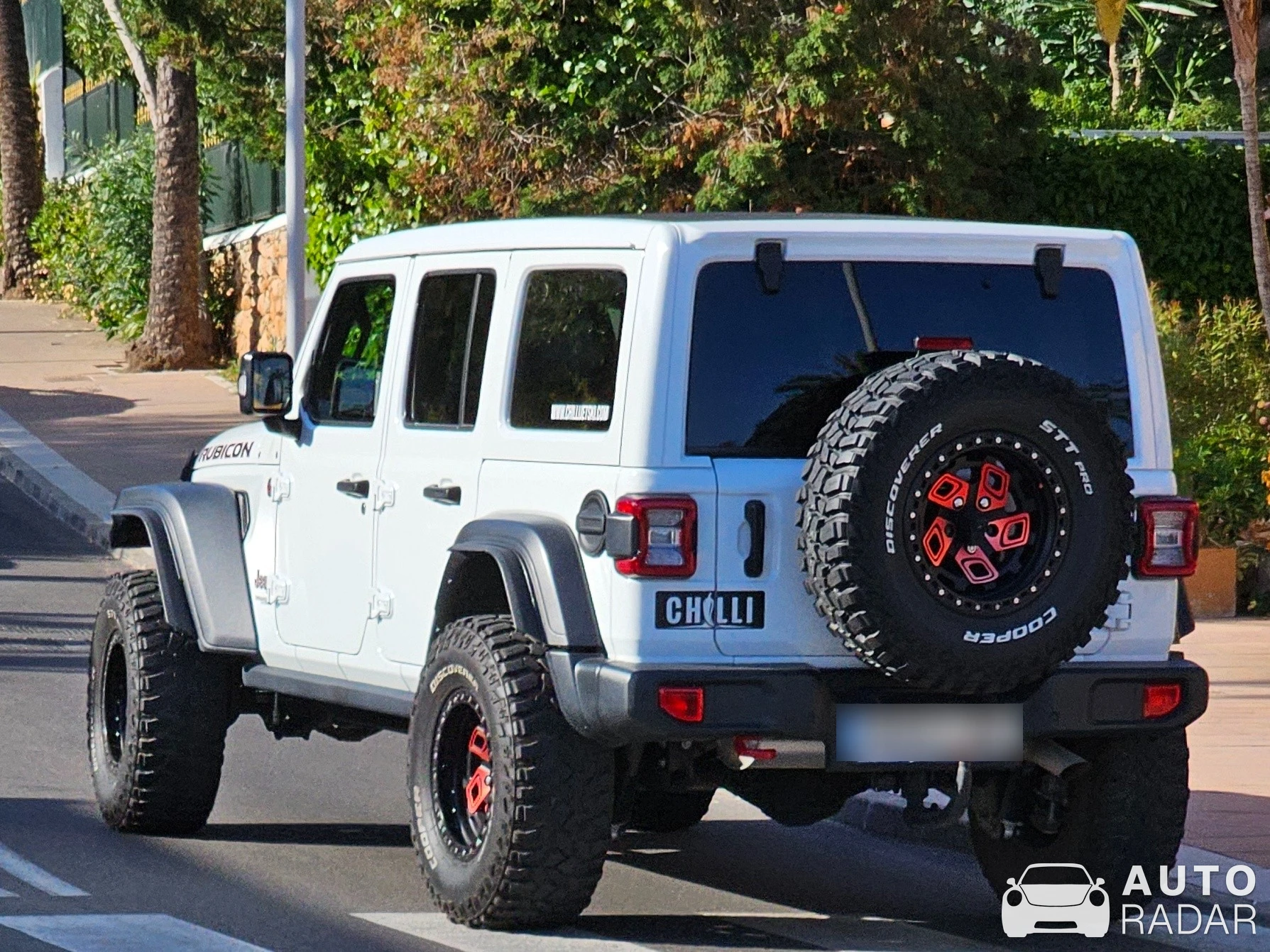 Jeep Wrangler Rubicon spotted in Calvià