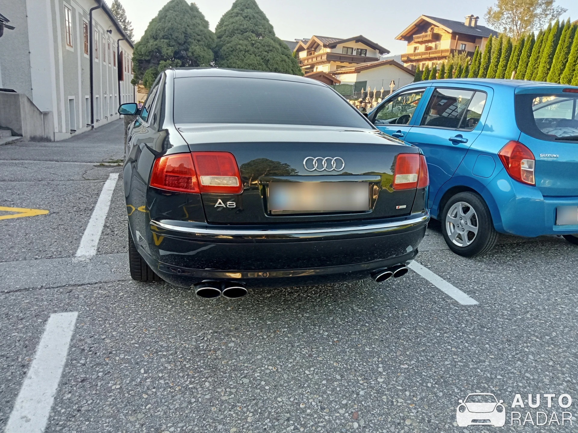 Audi A8L spotted in Abtenau