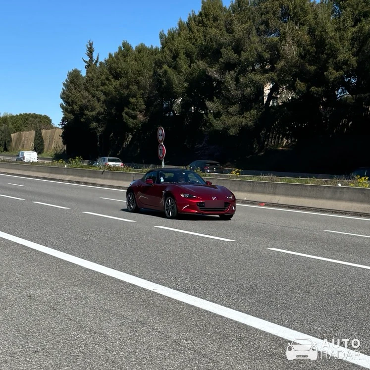 Mazda MX-5 ND spotted in Vauvenargues