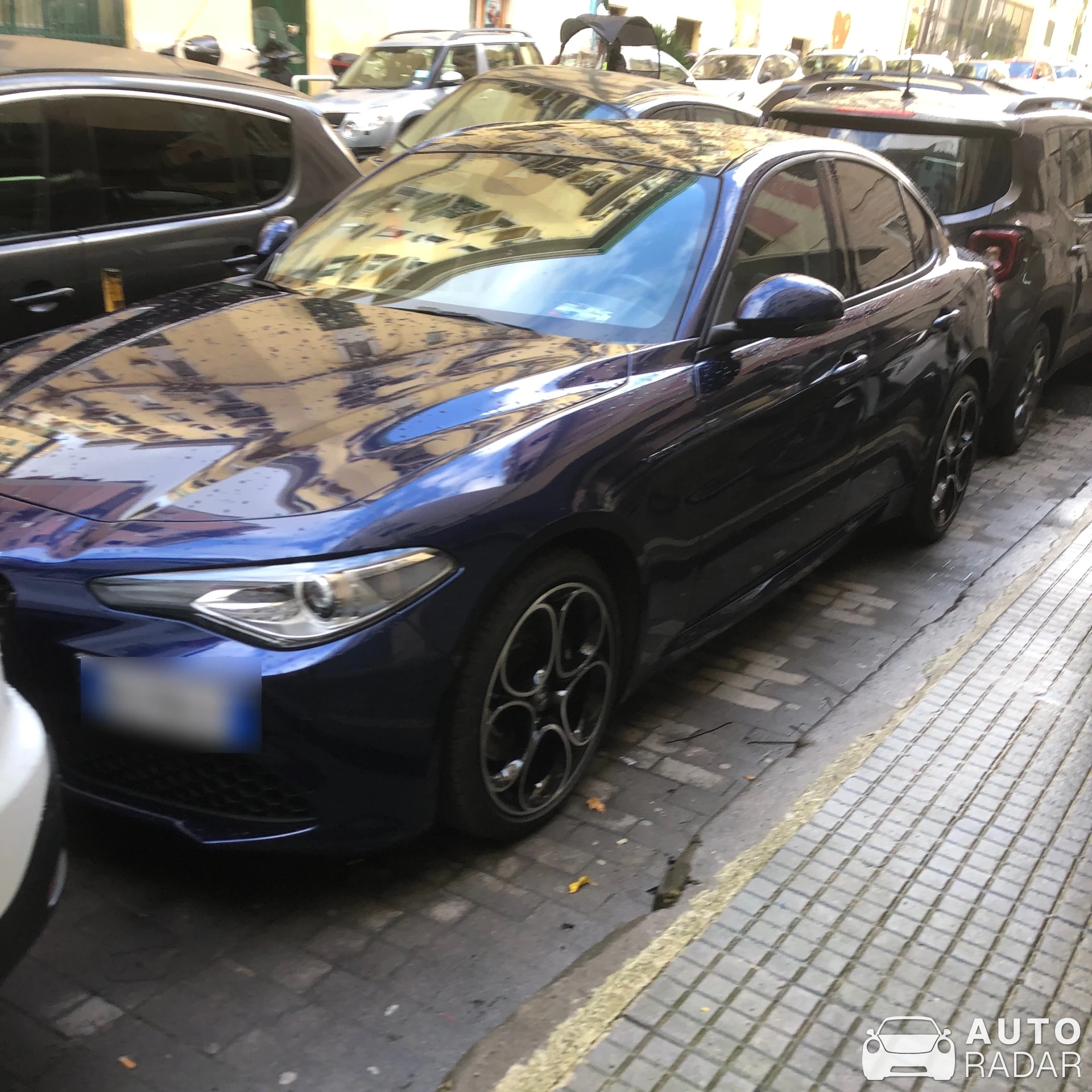 Alfa Romeo Giulia Veloce spotted in Napoli, Italy