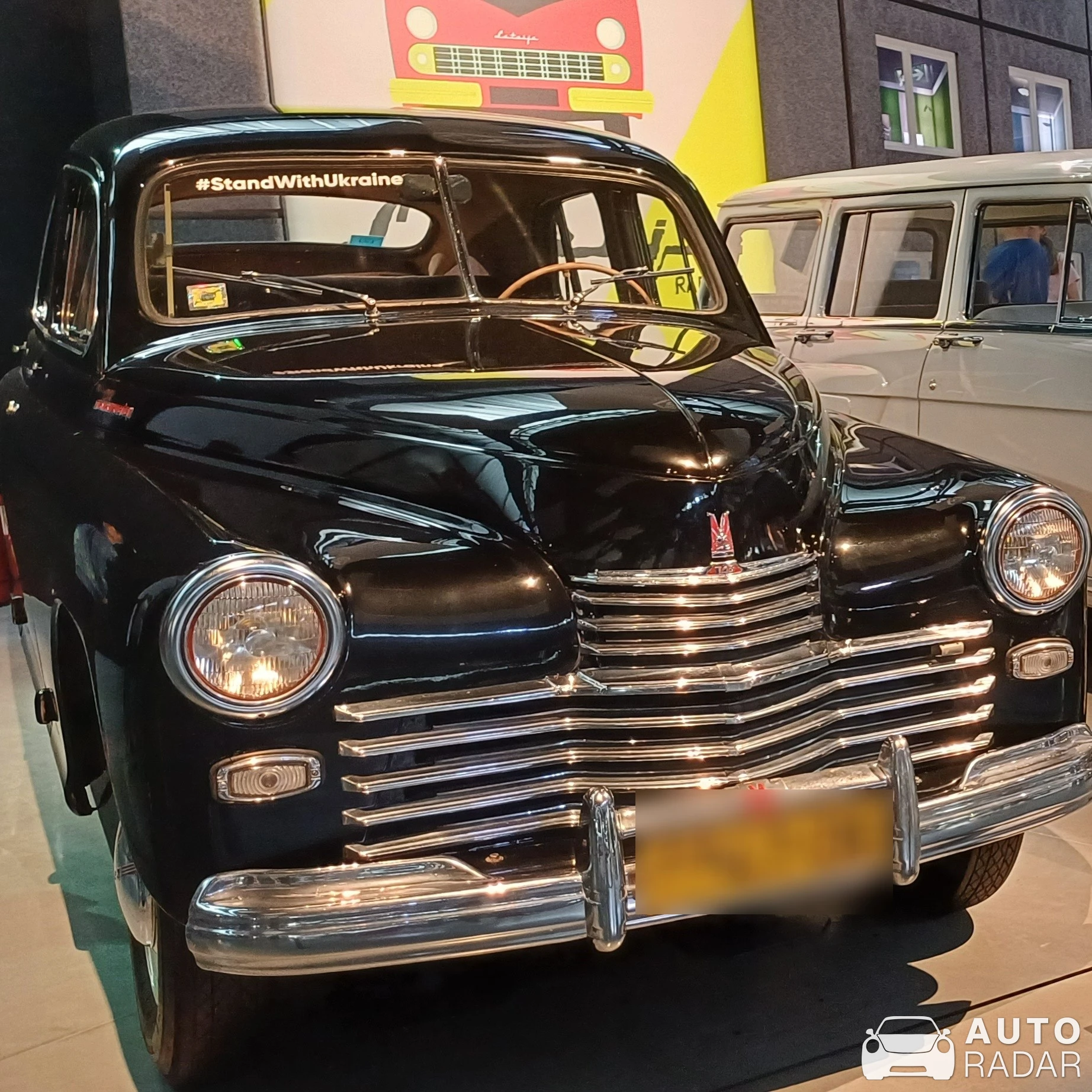 GAZ M20 Pobeda spotted in Riga