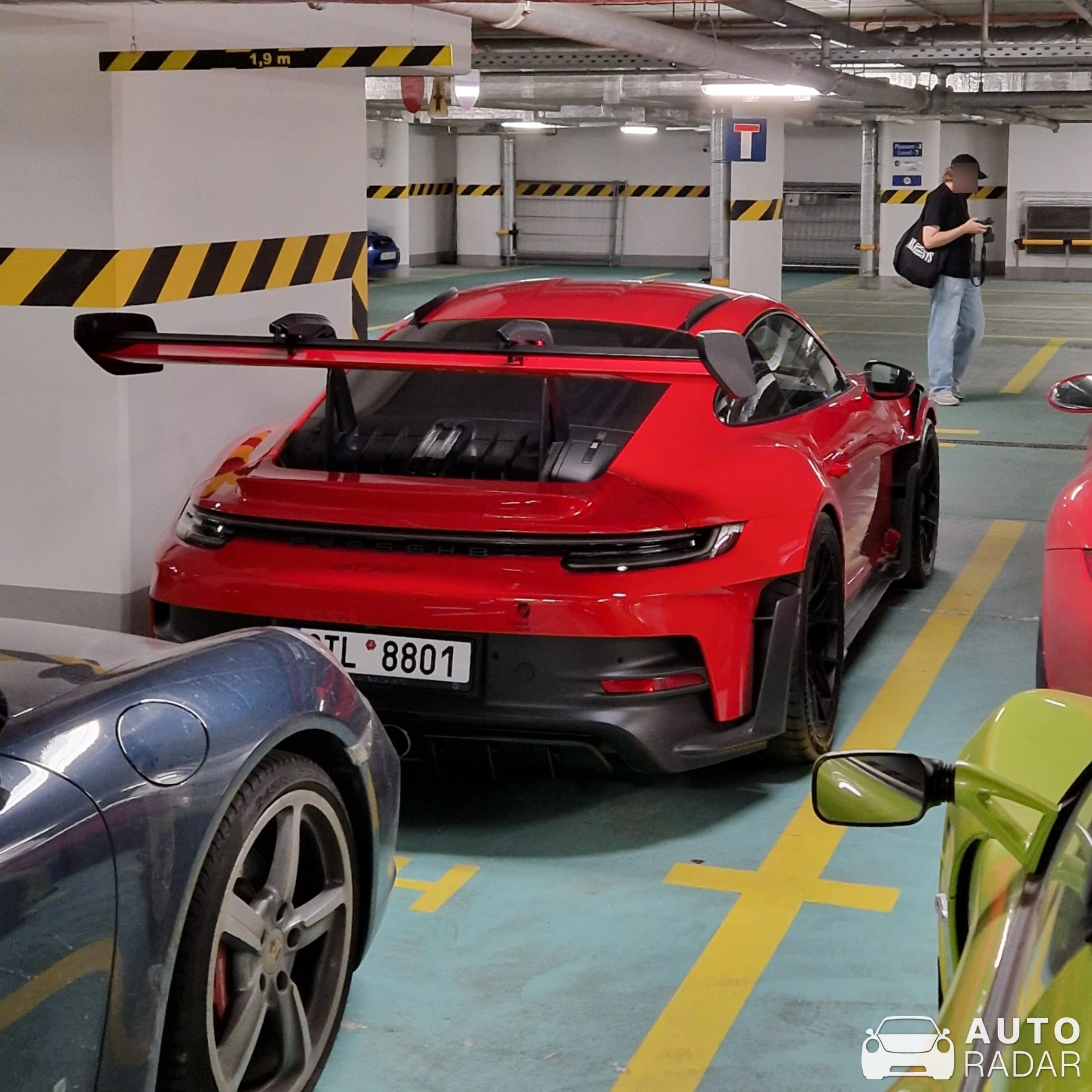 Porsche 992 GT3 RS MkI spotted in Warszawa, Poland