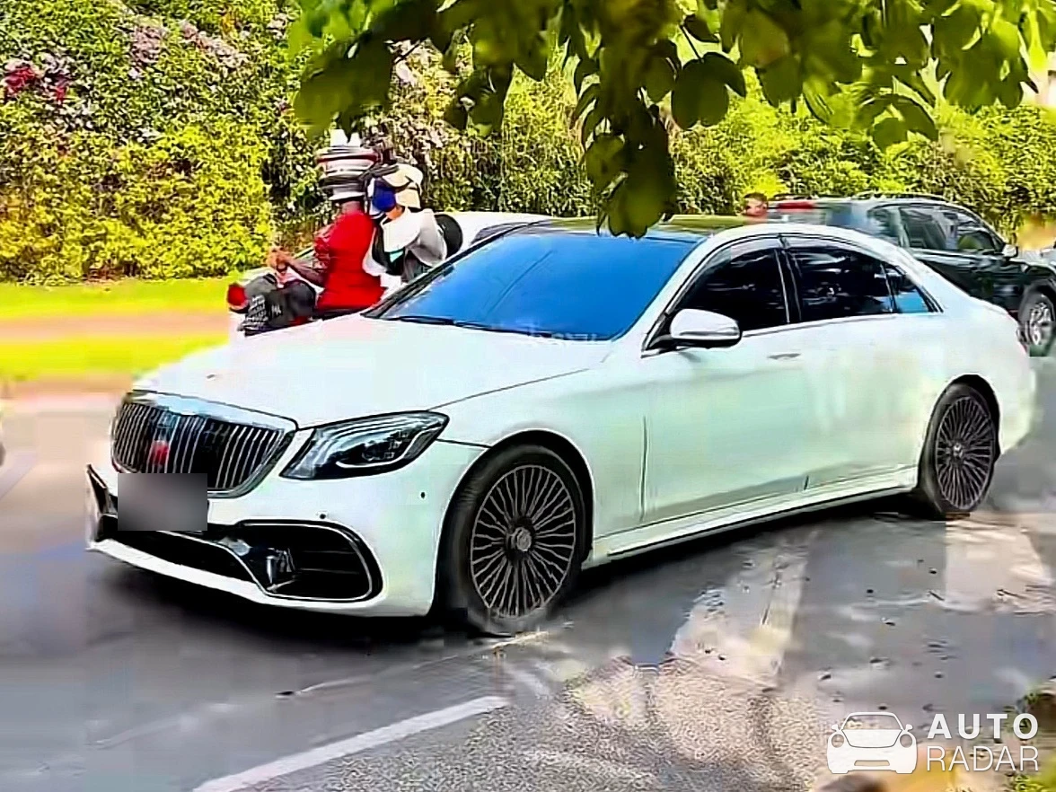 Mercedes-Benz W222 S550 spotted in Nairobi