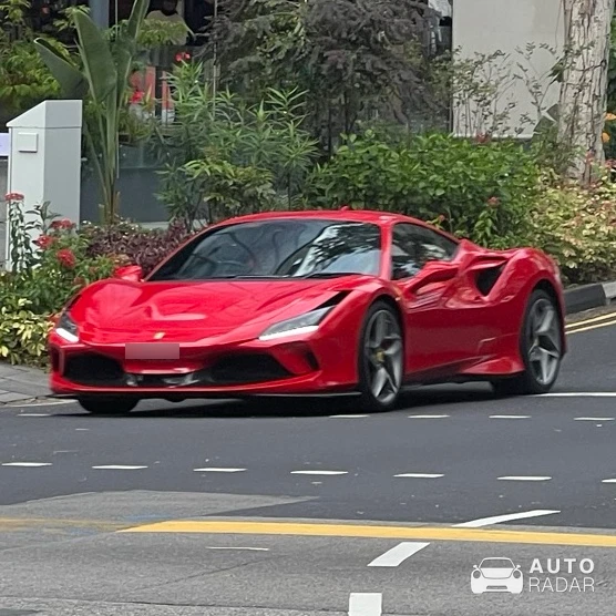 Ferrari F8 Tributo spotted in Singapore, Singapore