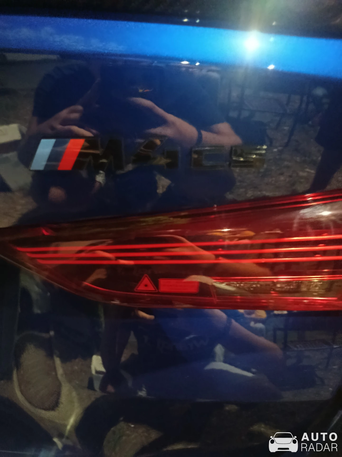 BMW M4 G82 CS Edition VR46 spotted in Bologna