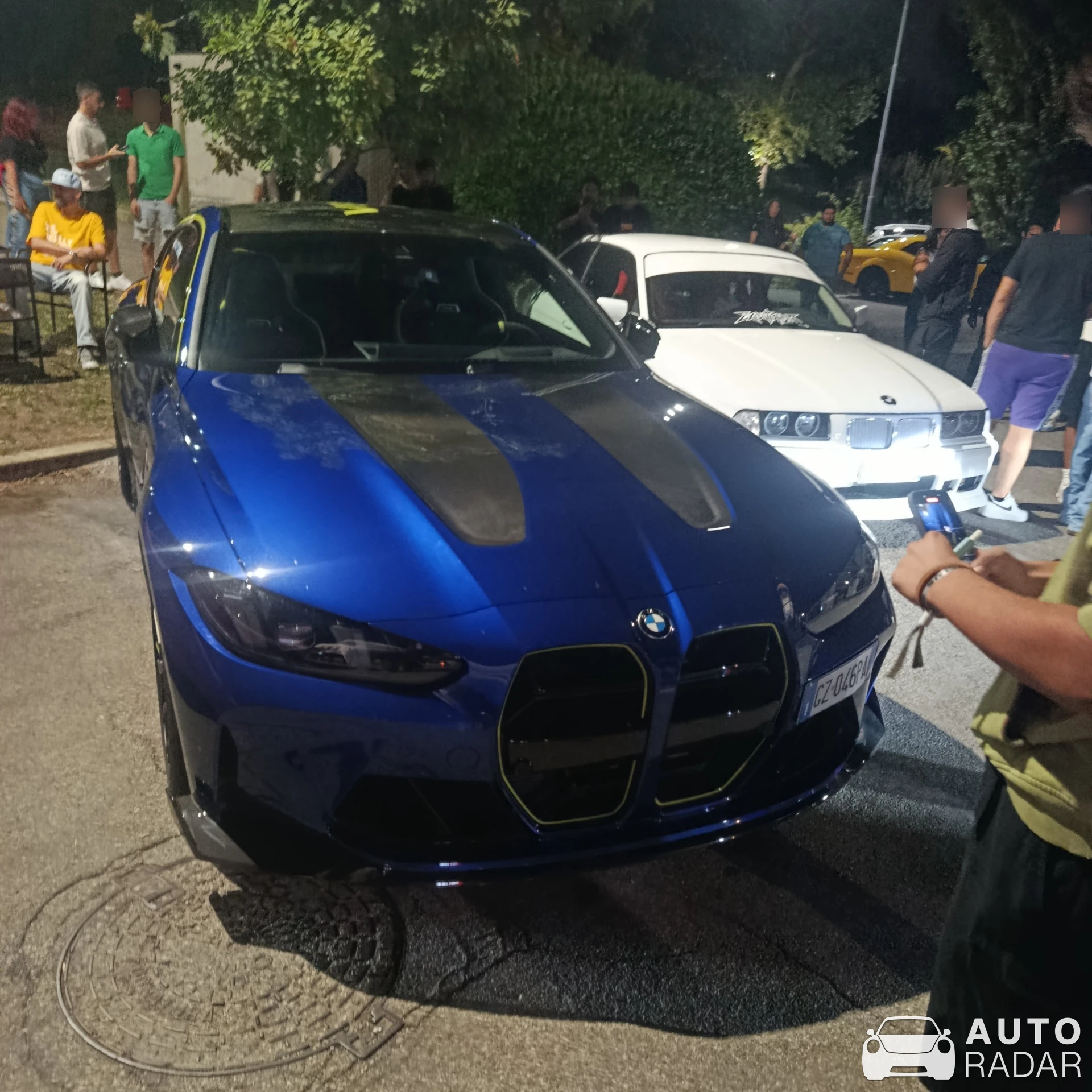 BMW M4 G82 CS Edition VR46 spotted in Bologna, Italy