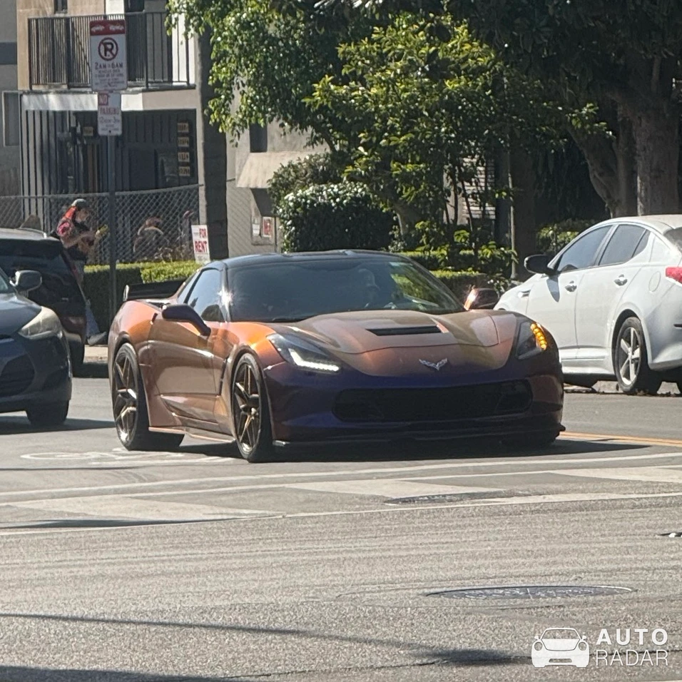 Chevrolet Corvette C7 Stingray spotted in Los Angeles, United States