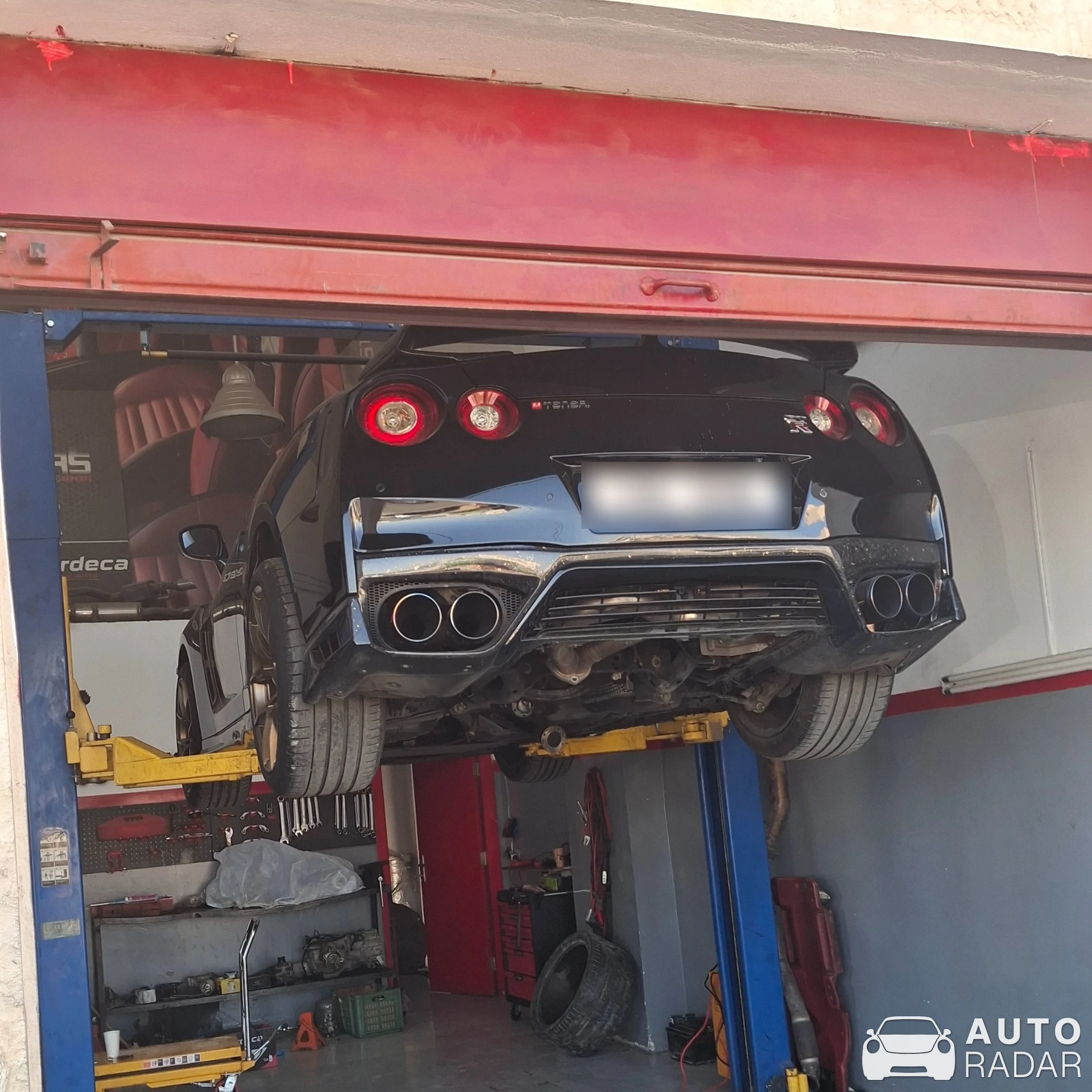 Nissan GT-R R35 spotted in Amman, Jordan