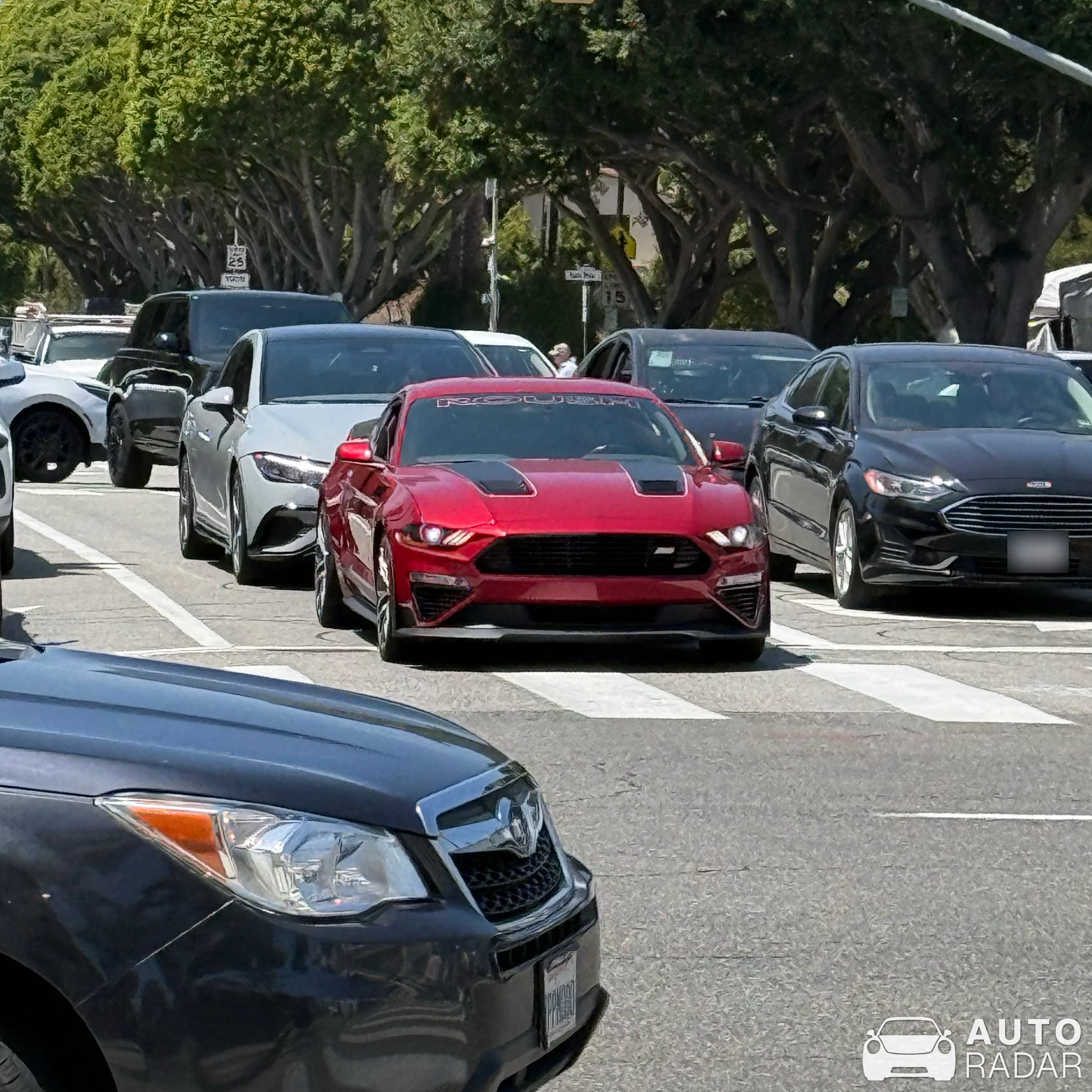 Ford Mustang Roush Stage 3 spotted in Beverly Hills, United States