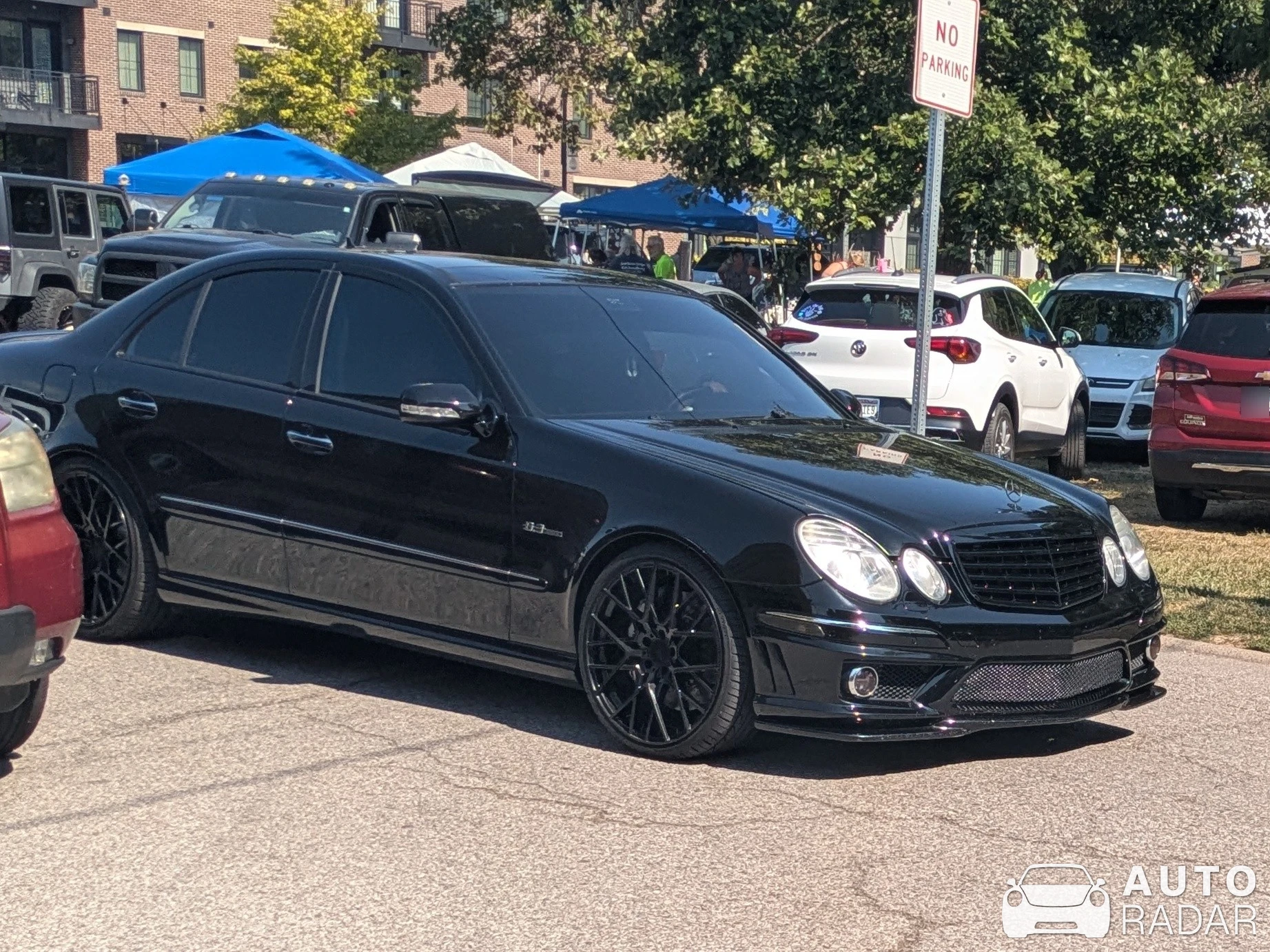 Mercedes-Benz E 55 AMG spotted in Plainfield