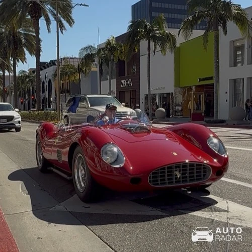 Ferrari Dino 196 S spotted in Beverly Hills