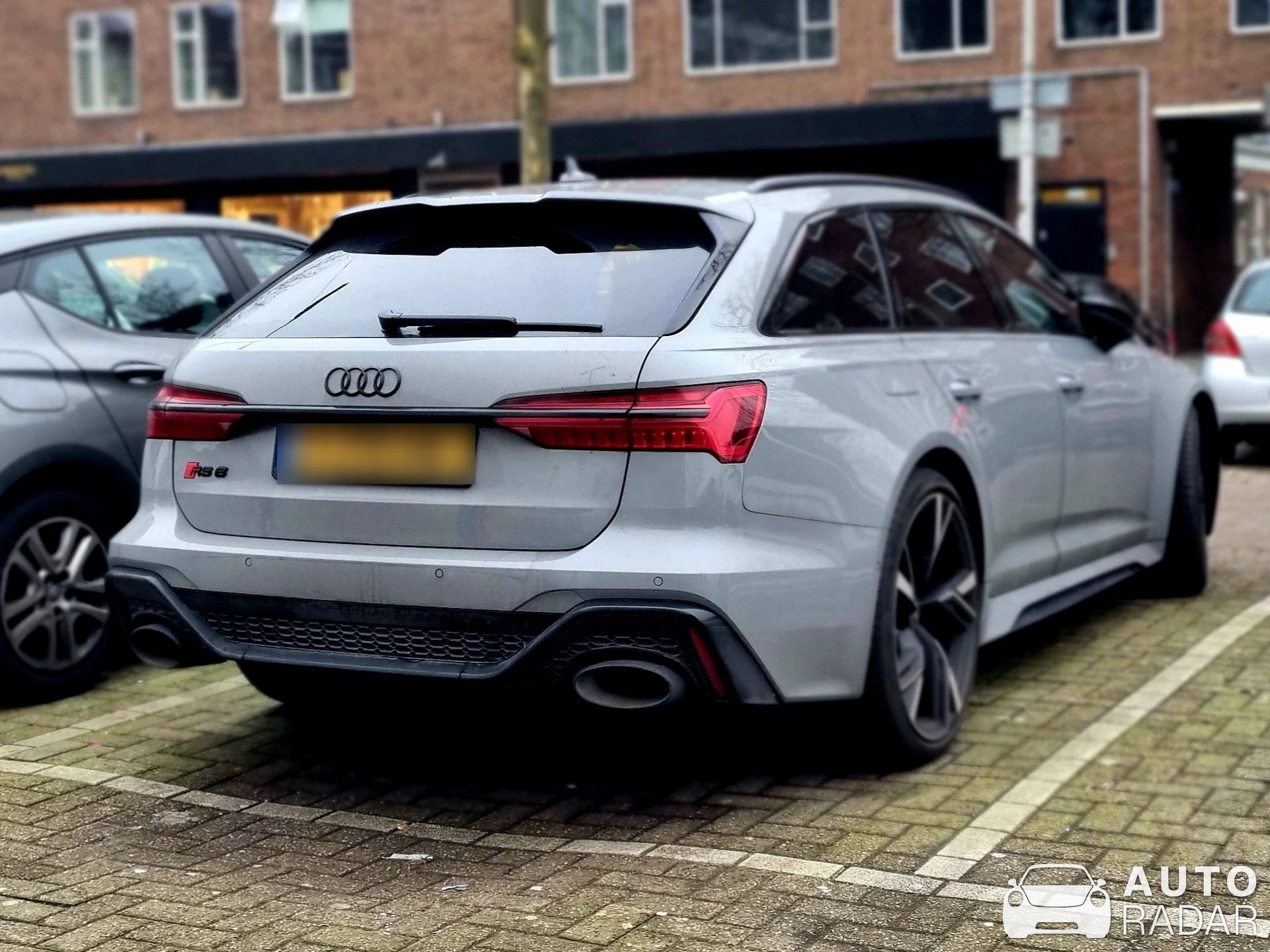 Audi RS6 Avant C8 spotted in Rotterdam, Netherlands