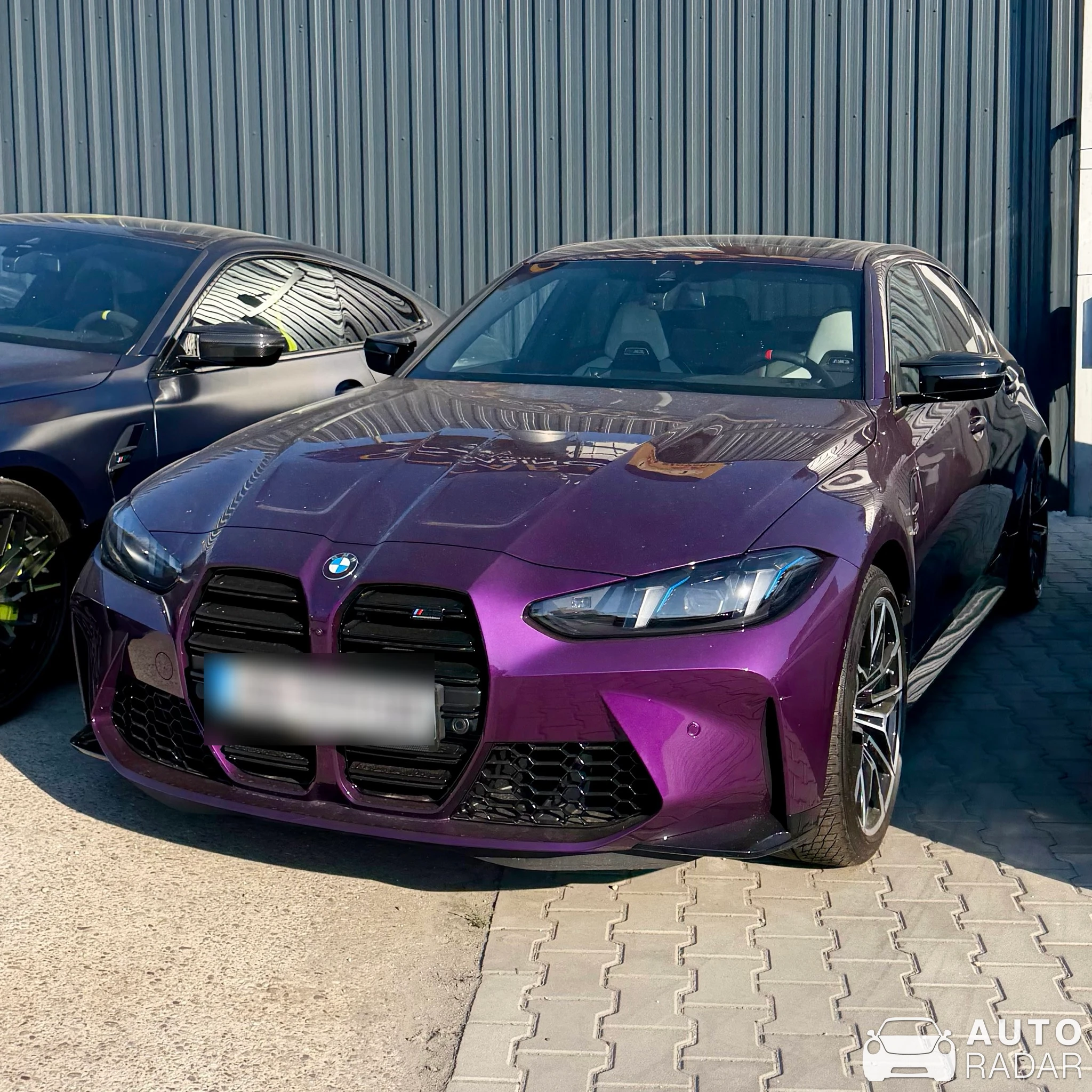 BMW M3 G80 Sedan Competition 2025 spotted
