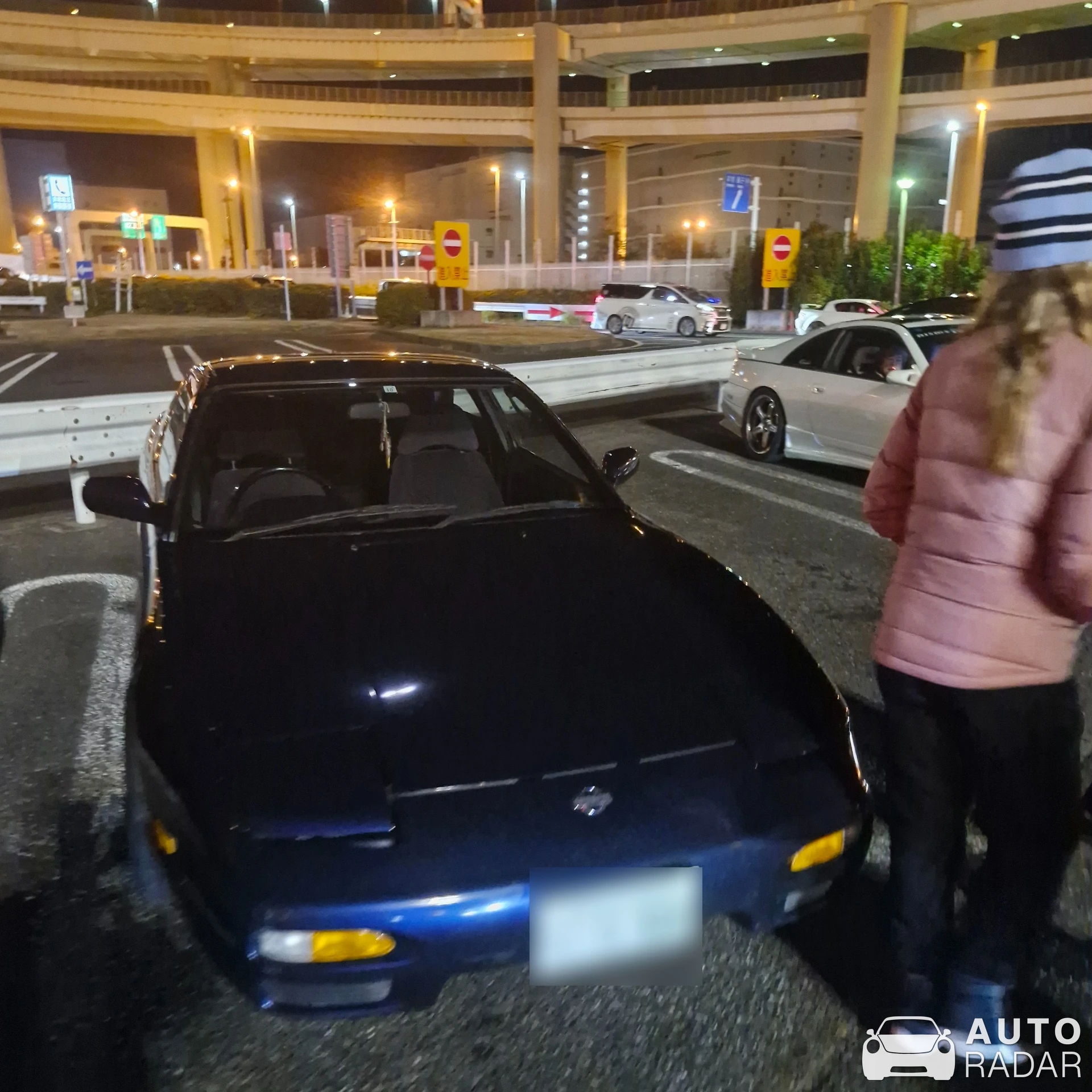 Nissan 180SX spotted in Kuki, Japan