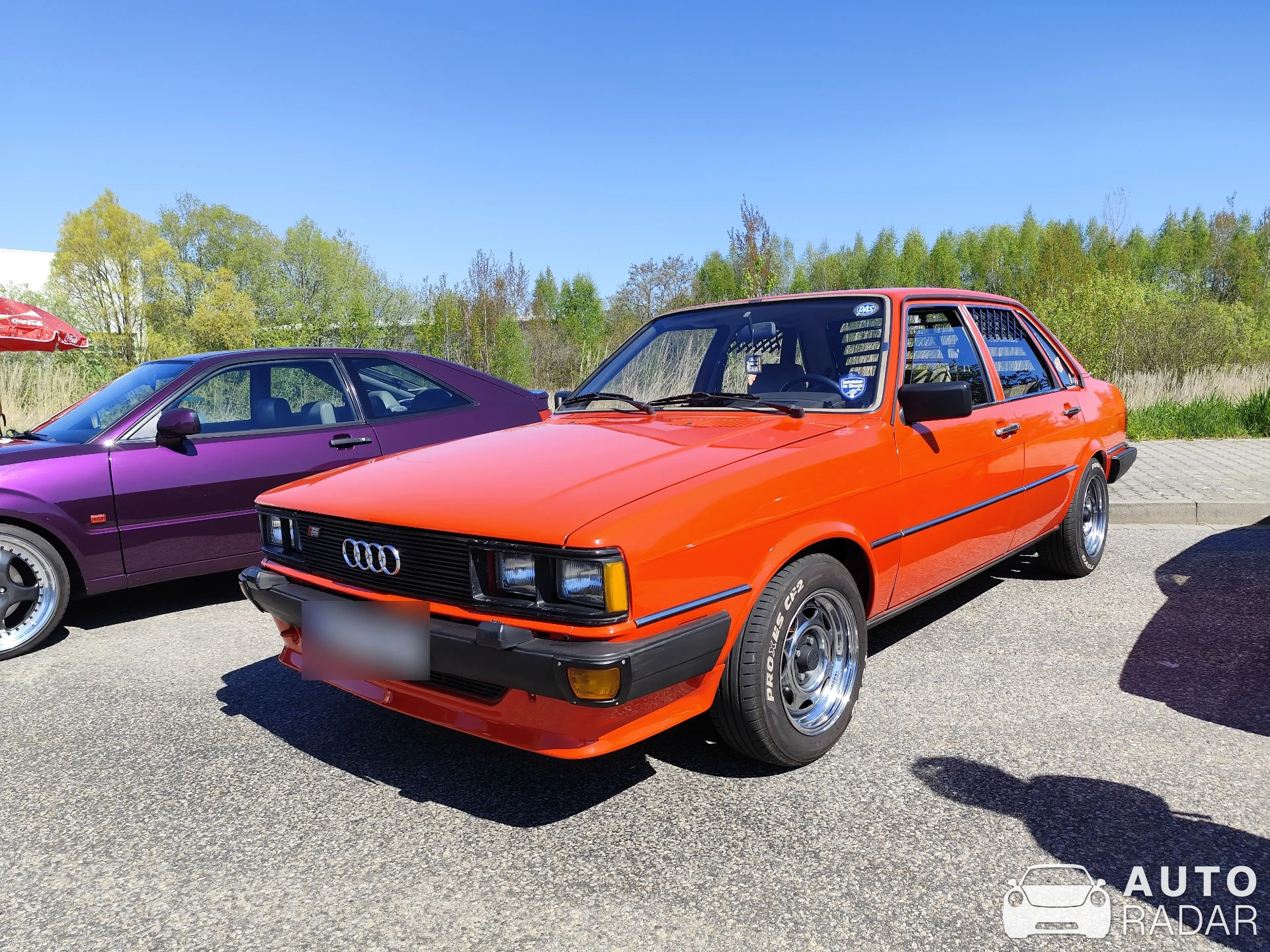 Audi 80 B2 GTE Quattro spotted in Hartmannsdorf
