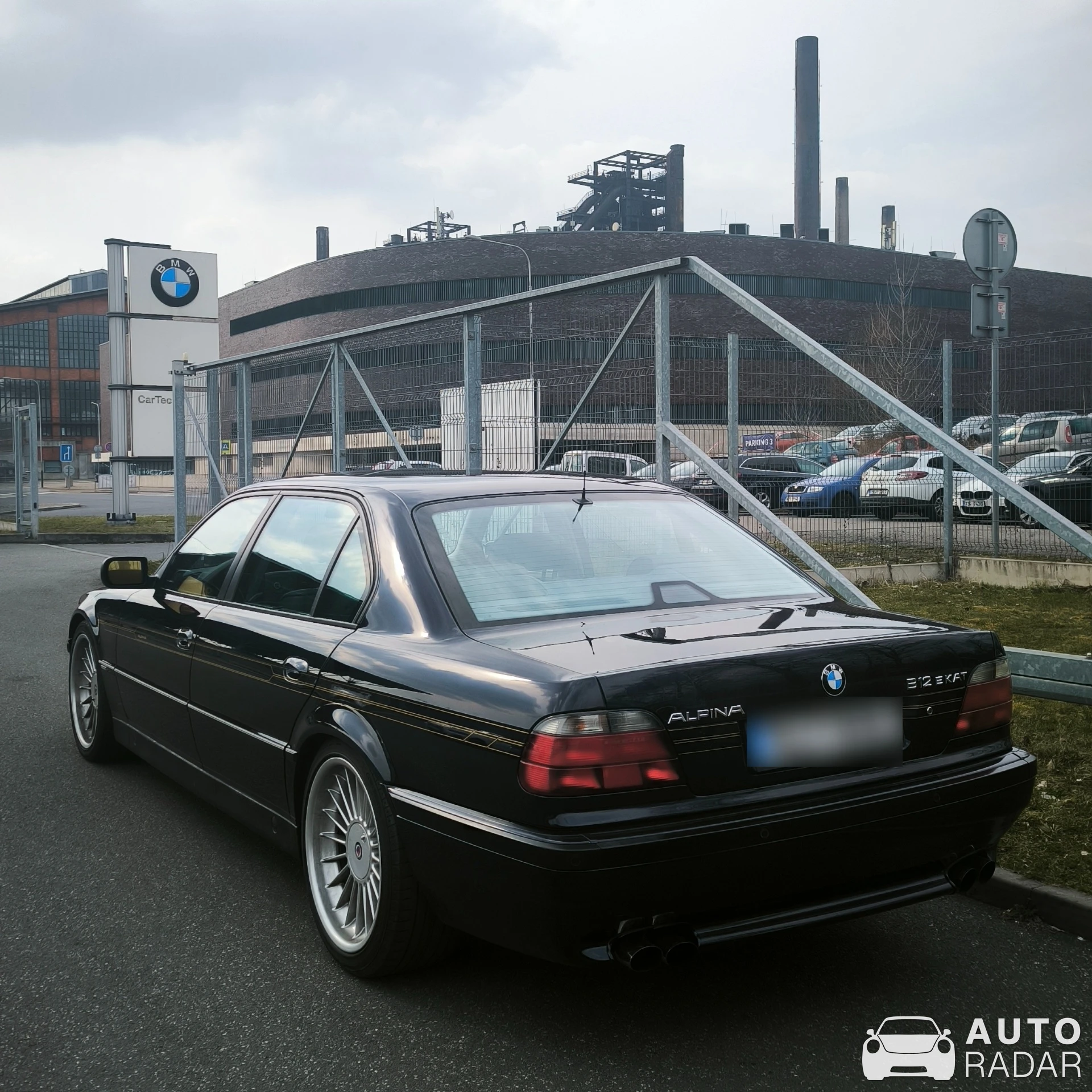 Alpina B12 6.0 E38 spotted in Ostrava, Czech Republic